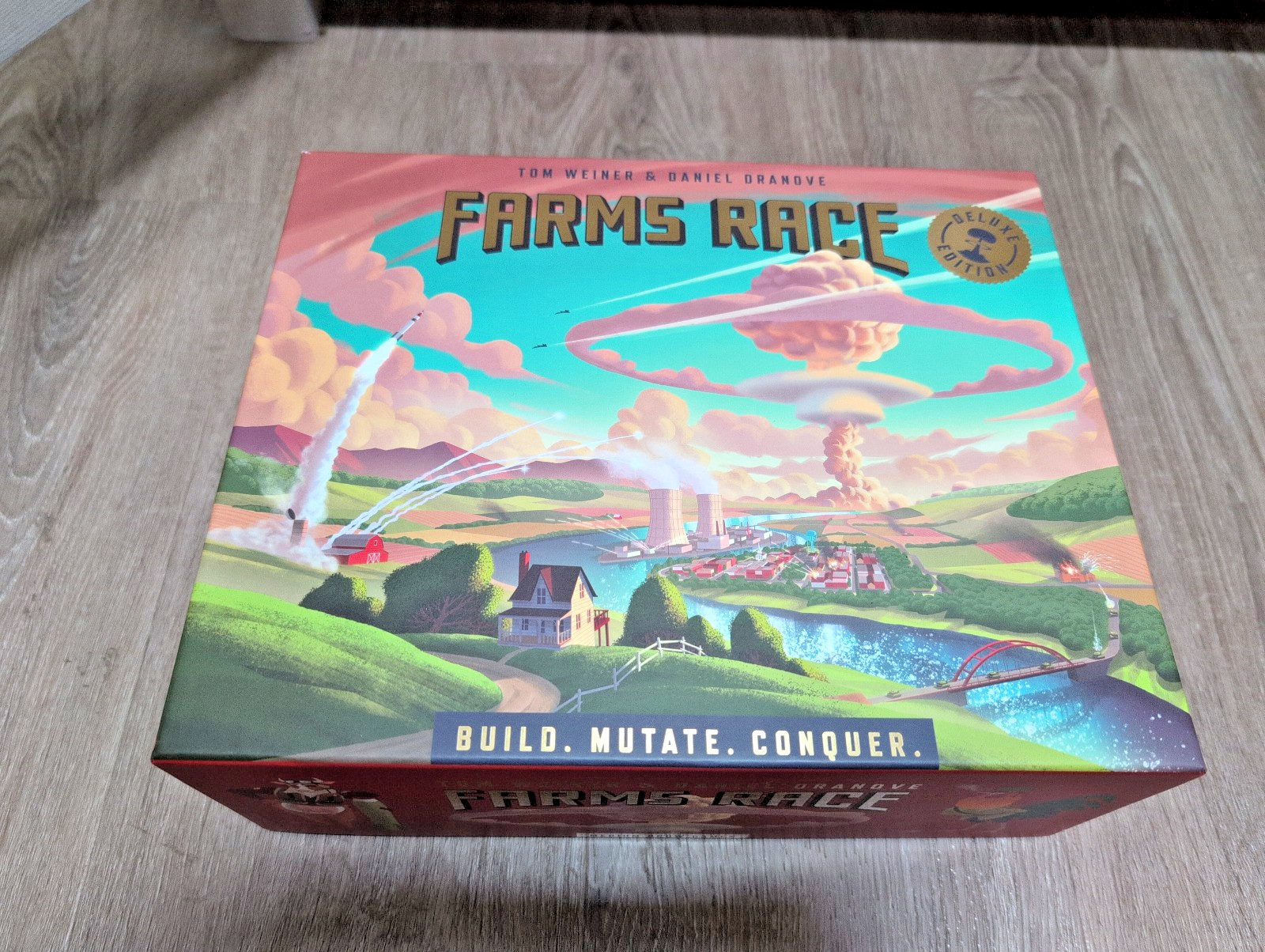 NEW Farms Race Deluxe Edition Game Medium Brow Games Strategy Board Game