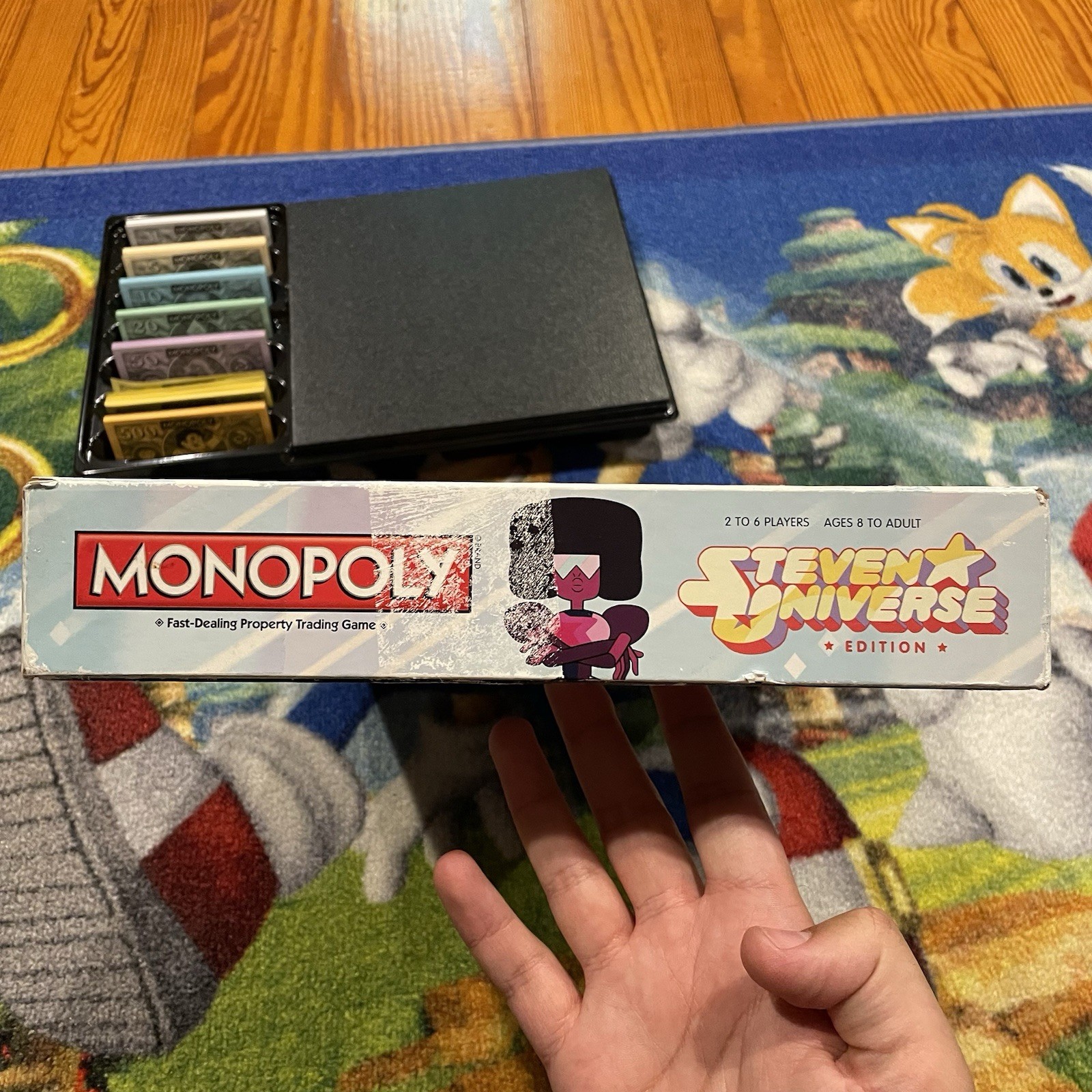 Steven Universe Monopoly Near Complete Cartoon Network Hasbro 2016 Used