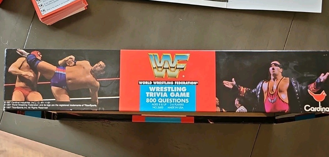 WWF World Wrestling Federation Trivia Game 1997 Complete Set