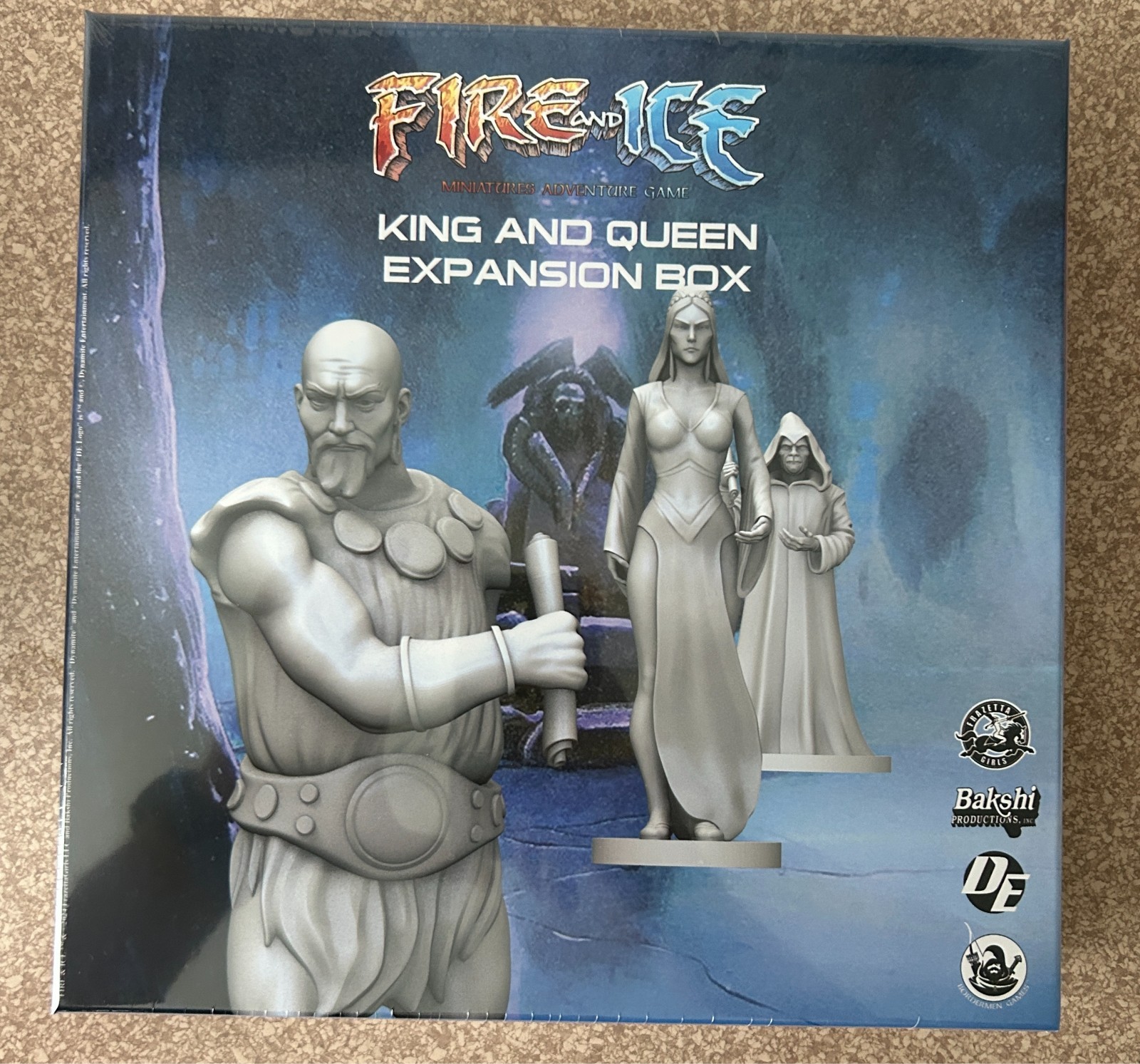 NEW Bordermen Games Fire & Ice Miniatures Game with King and Queen Expansion