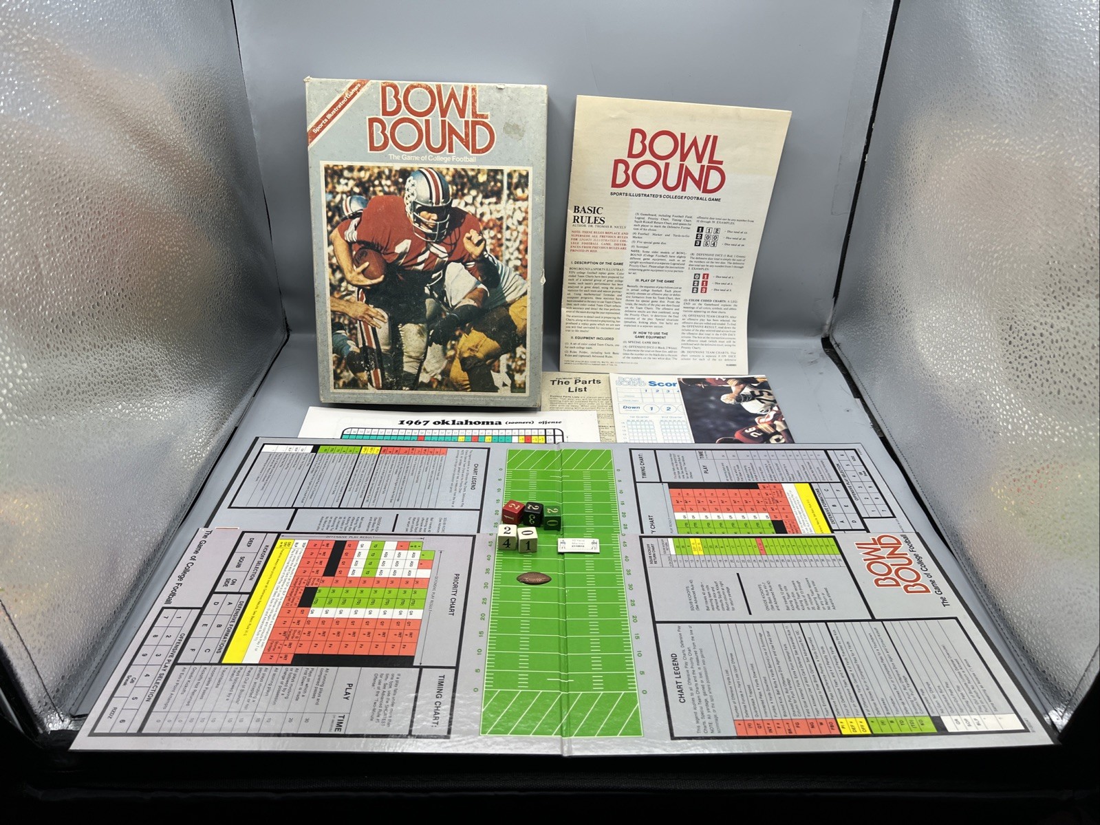 Sports Illustrated Bowl Bound 100% COMPLETE Avalon Hill 1978 College Football