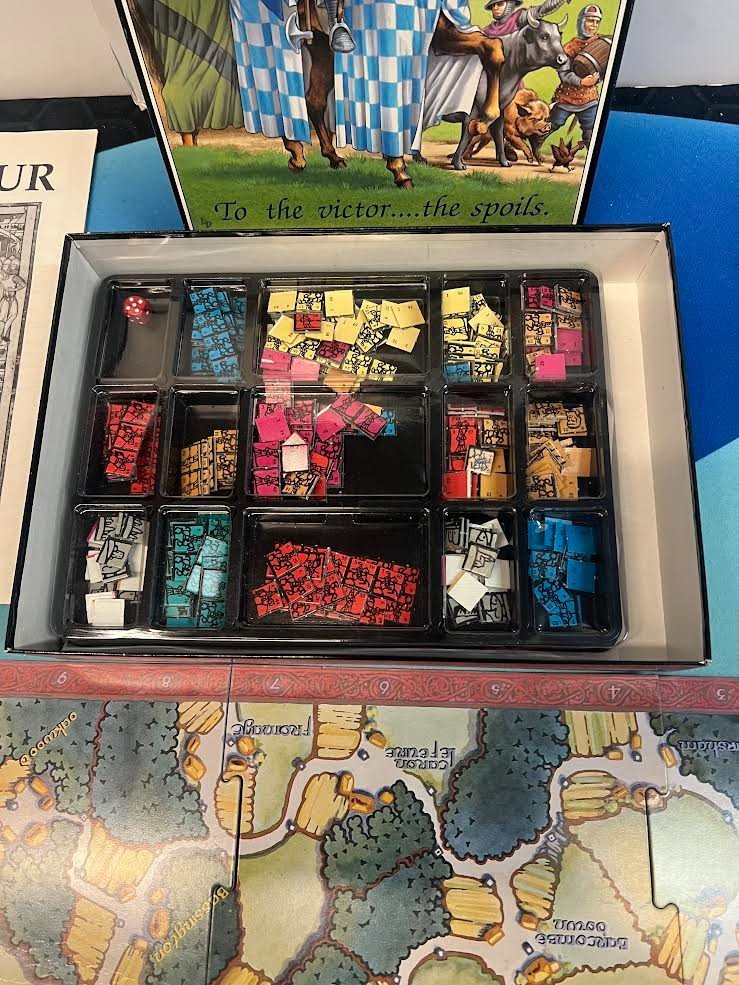 1989 Vintage Excalibur Board Game – Wotan Games