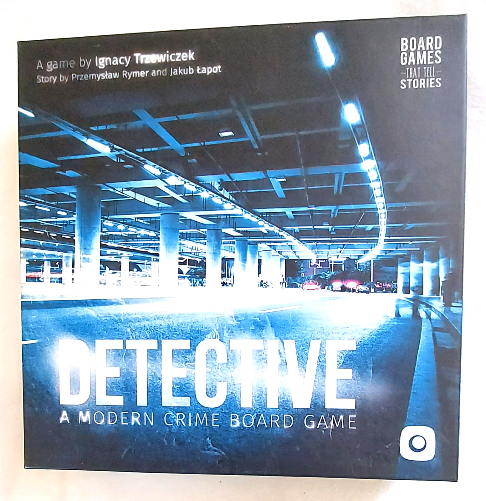 DETECTIVE A Modern Crime Board Game -New Open box 100% Complete