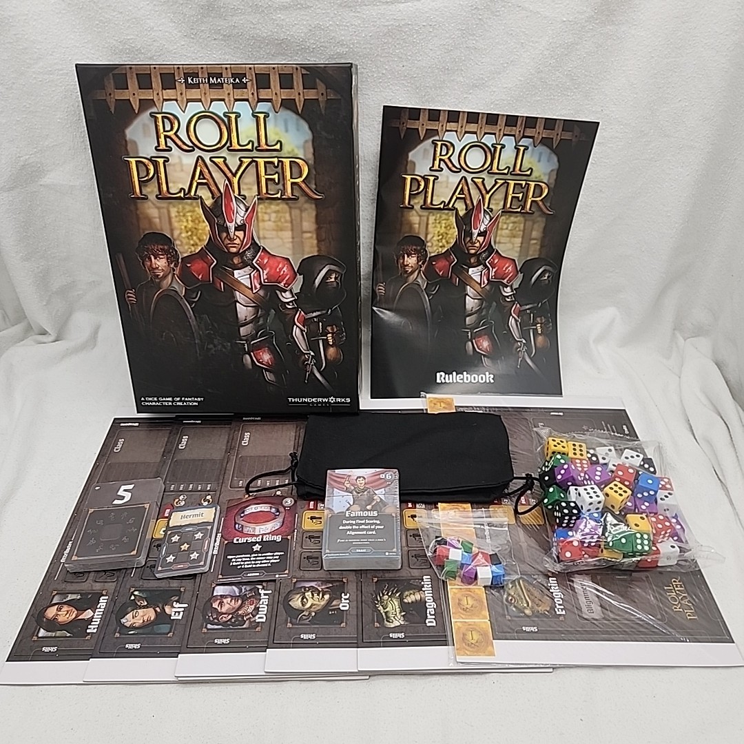 Game Roll Player Board Thunderworks Games Dice Rolling Character Building New