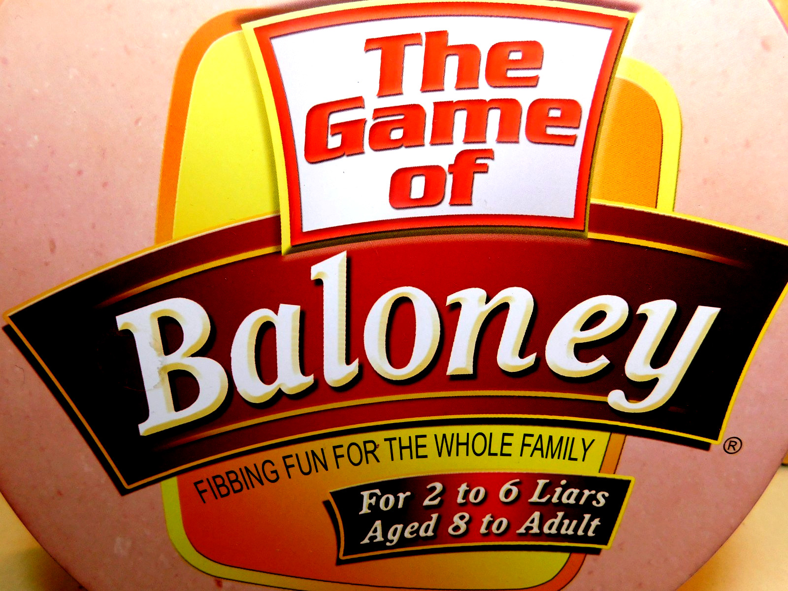 Wood Expressions, Inc.~The Game of Baloney Fibbing Fun For The Whole Family NEW!