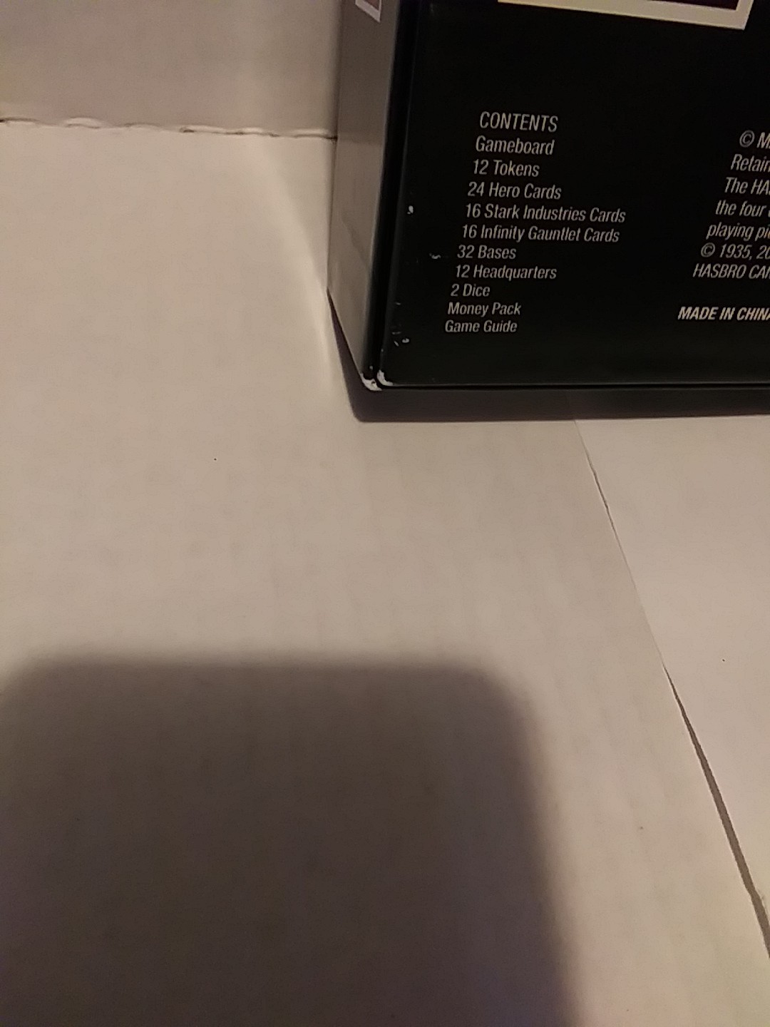 2019 Hasbro Gaming Marvel Avengers, Monopoly