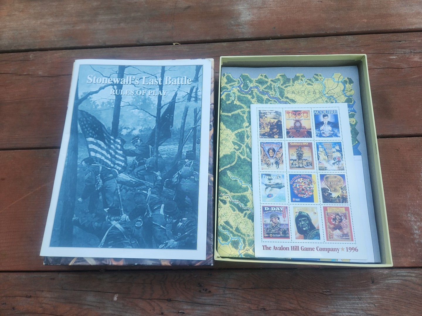 Avalon Hill Games Stonewall’s Last Battle: The Chancellorsville Campaign *NEW*