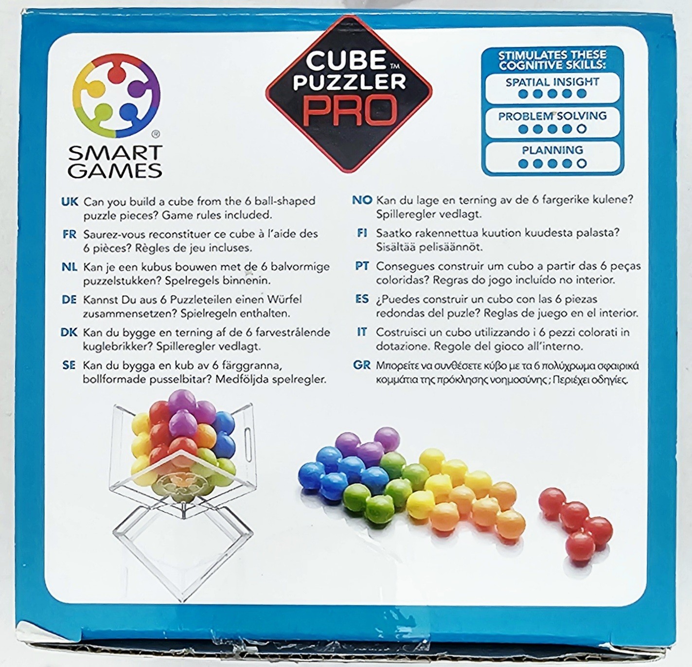 Smart Games 3D Cube Puzzle CUBE PUZZLER PRO Spatial Thinking Problem Solving