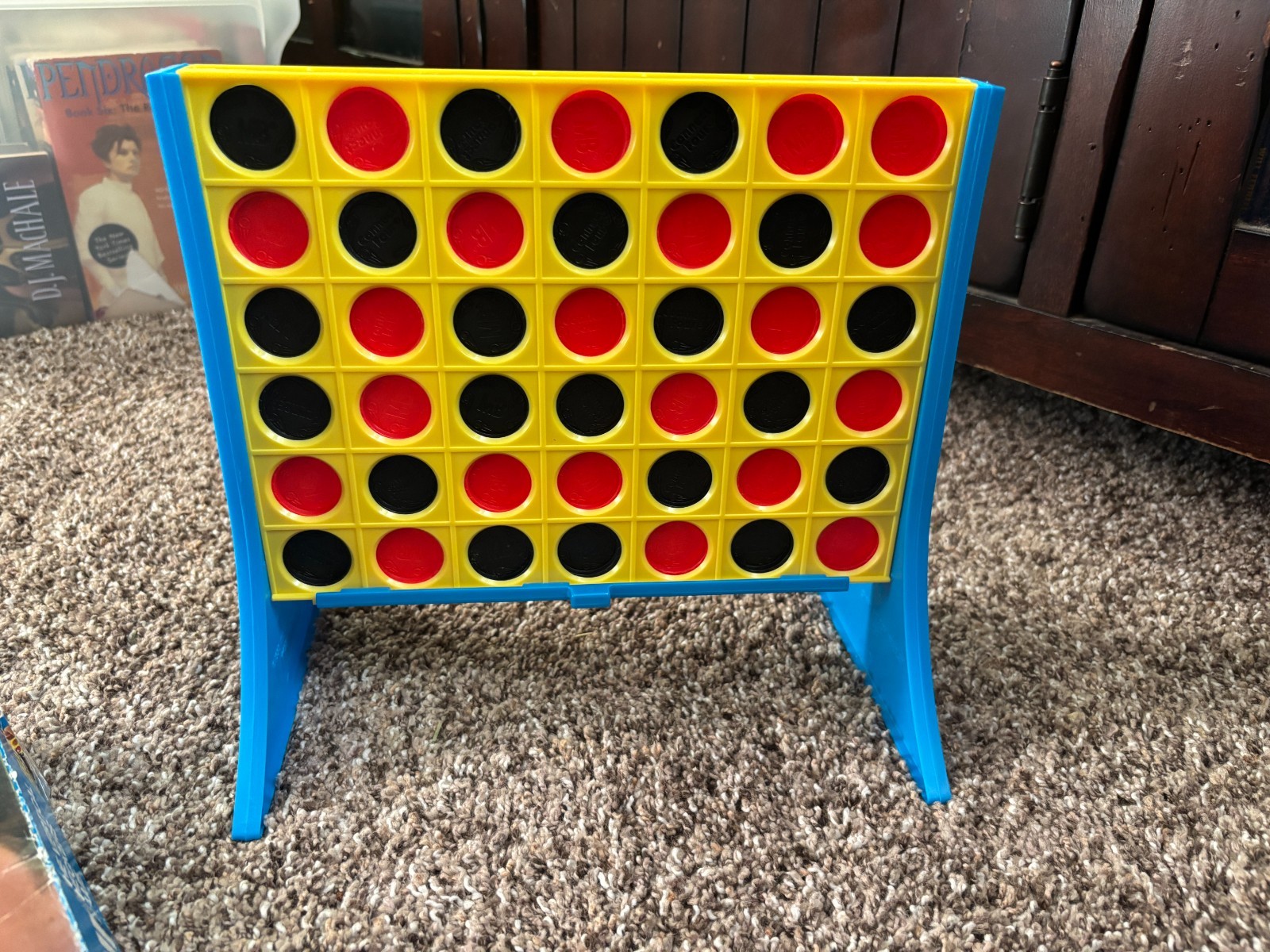 1986 Vintage CONNECT FOUR Game Milton Bradley 99% Complete – Only Missing Manual