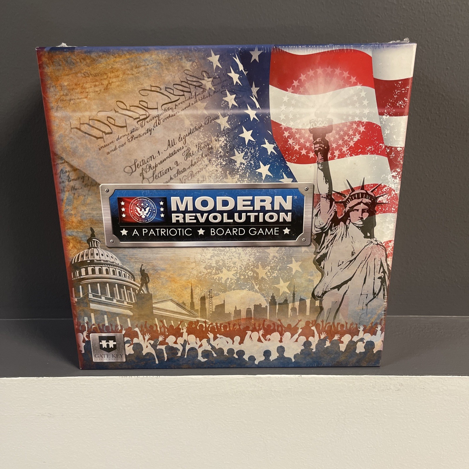 Modern Revolution A Patriotic Board Game New Sealed In Shrink