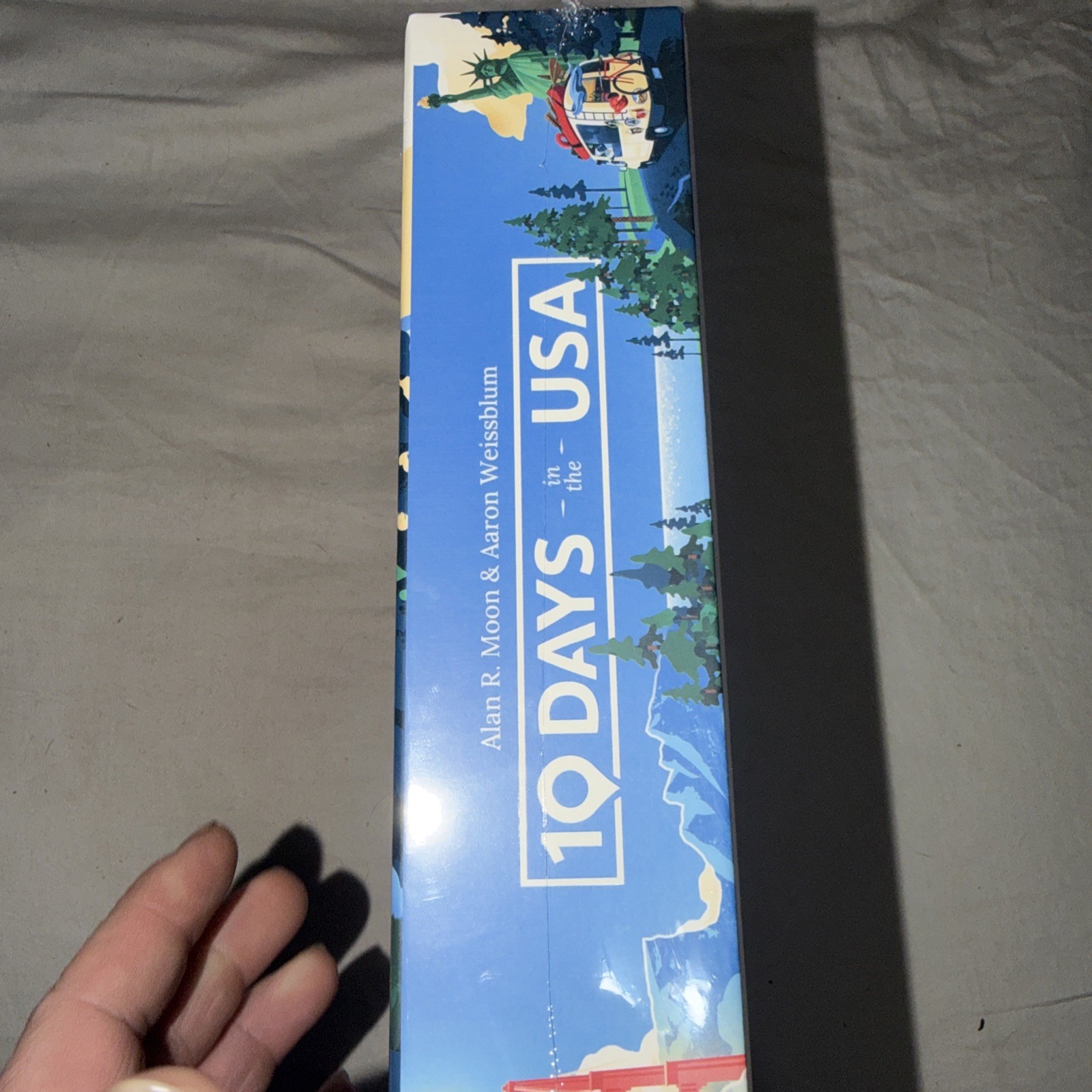10 Days in The USA Family Road Trip Board Game – Brand New Sealed Fun
