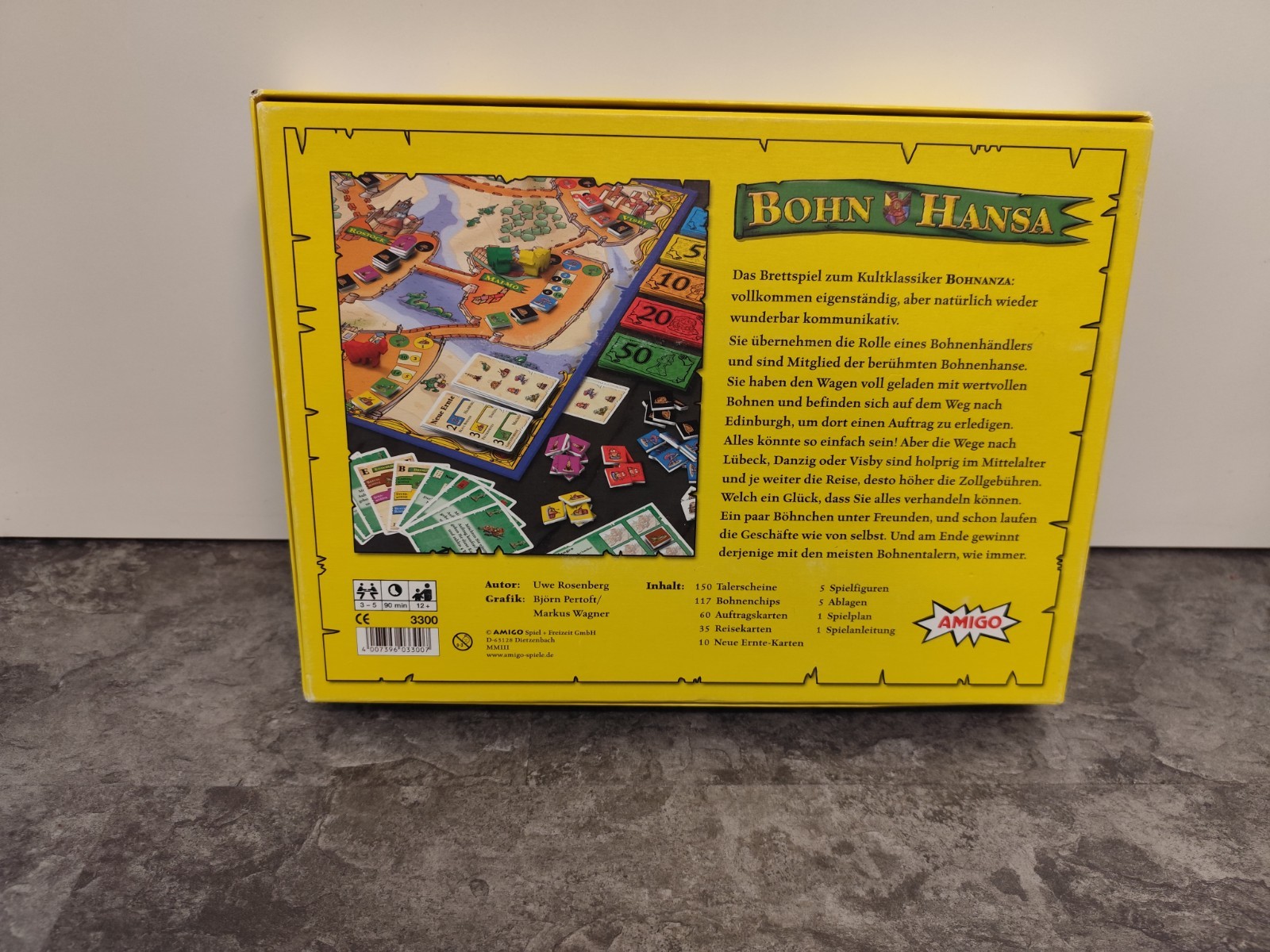 Bohn Hansa – Bohnanza series – board game – family game – Amigo Verlag