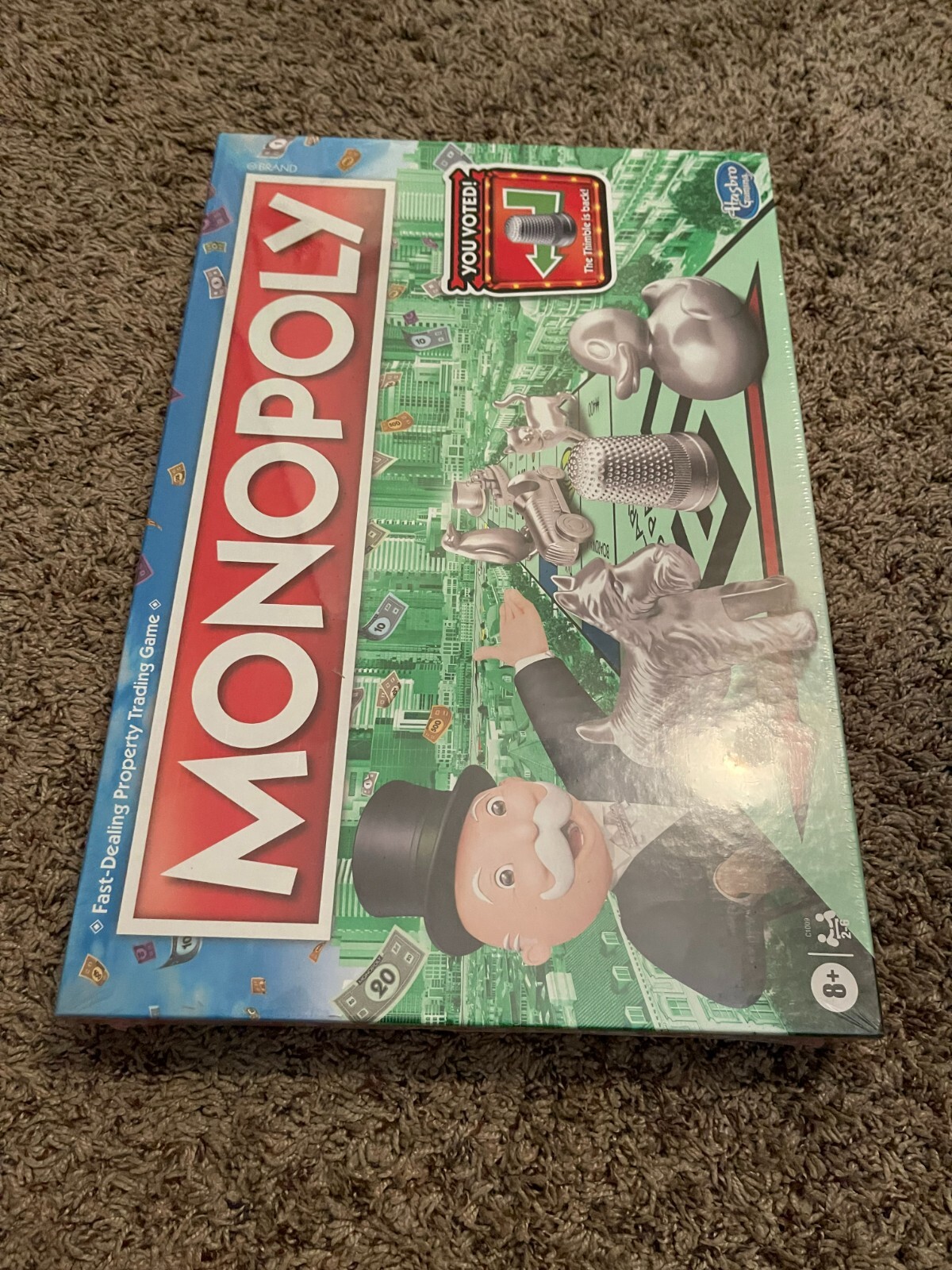 Monopoly Board Game, Family Board Game for 2 to 6 Players Vote edition New