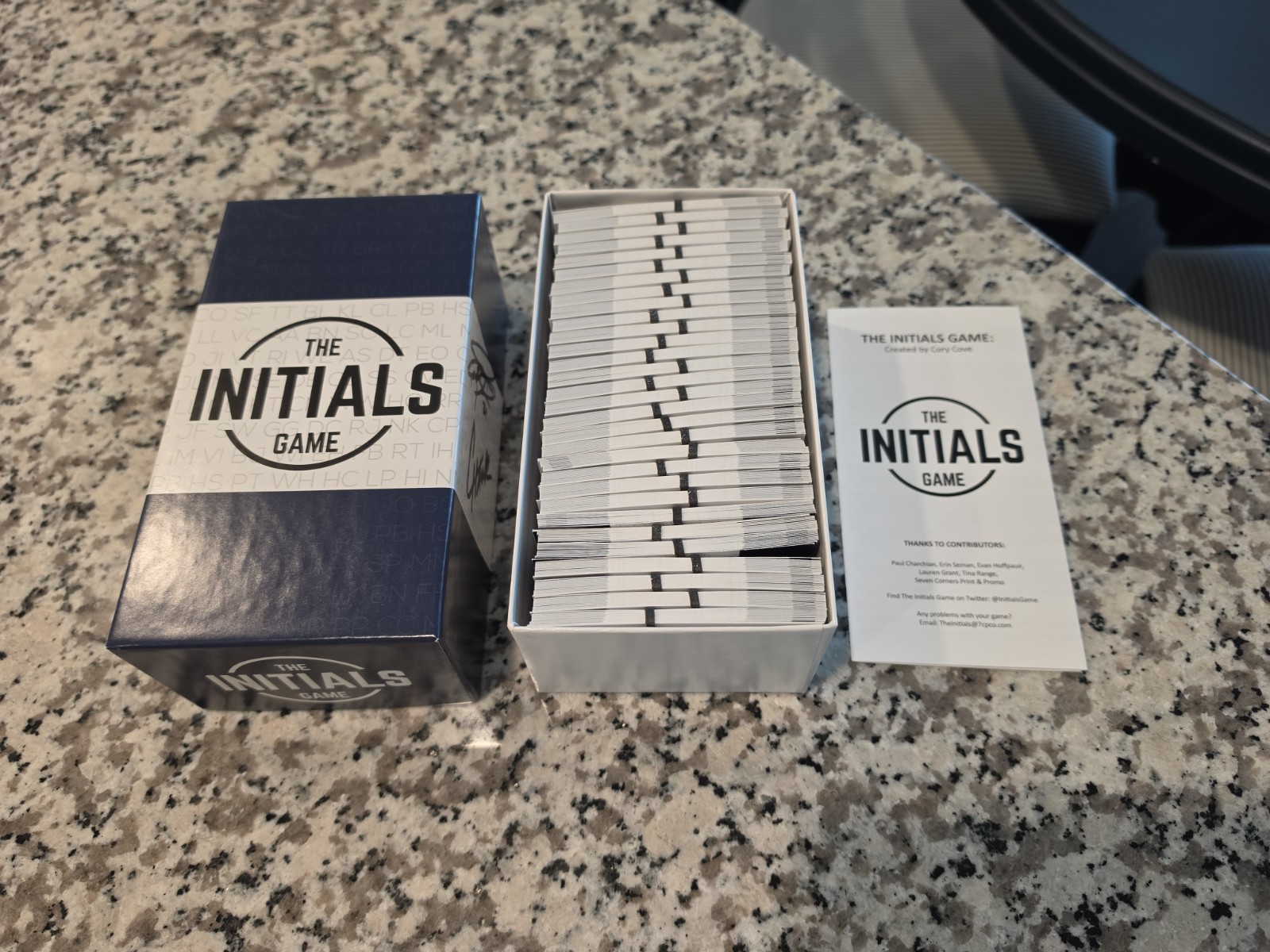The Initials Game Volume 1
