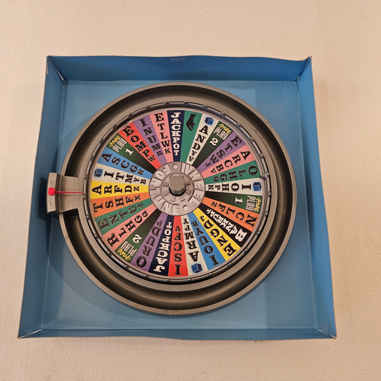 Wheel of Fortune Bingo tabletop game Spinning Wheel for a Chance to Win