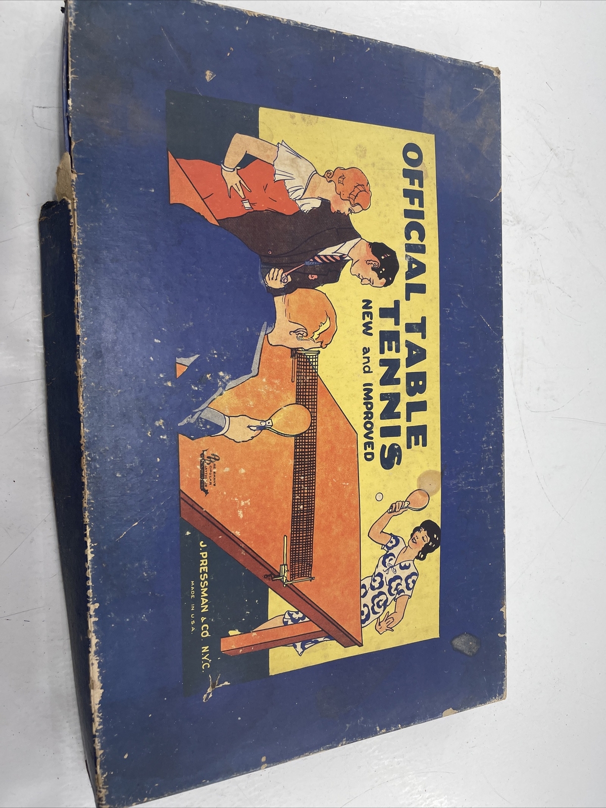 Vintage Table Tennis Game – J. Pressman Co.