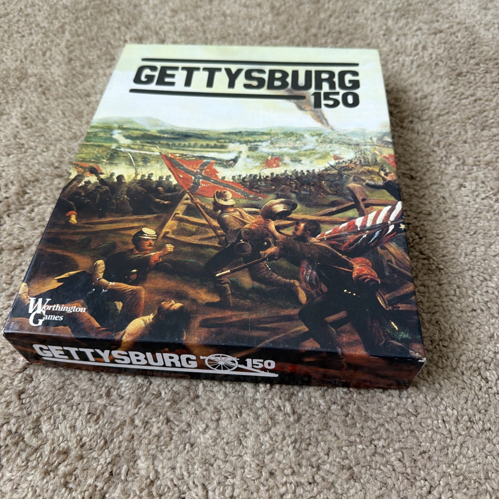 Gettysburg 150 – Worthington Games – Historical Civil War Wargame – Complete!