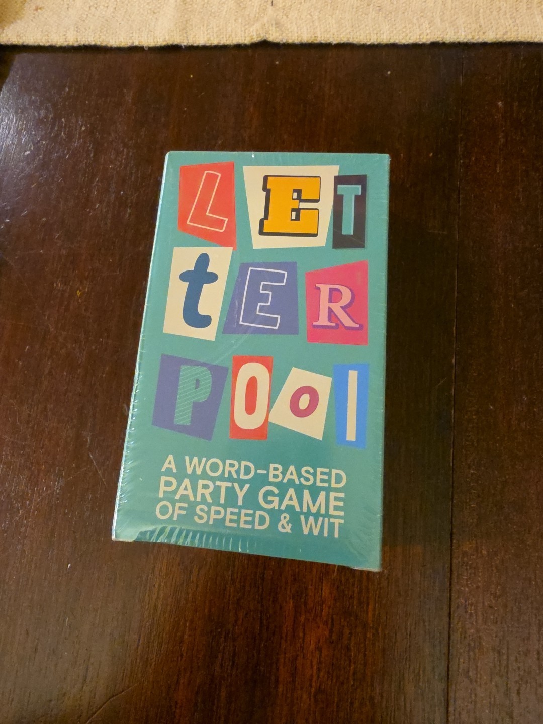 Letterpool: 2-6 Players Board Games for Adults, Family, Teens.NEW SEALED