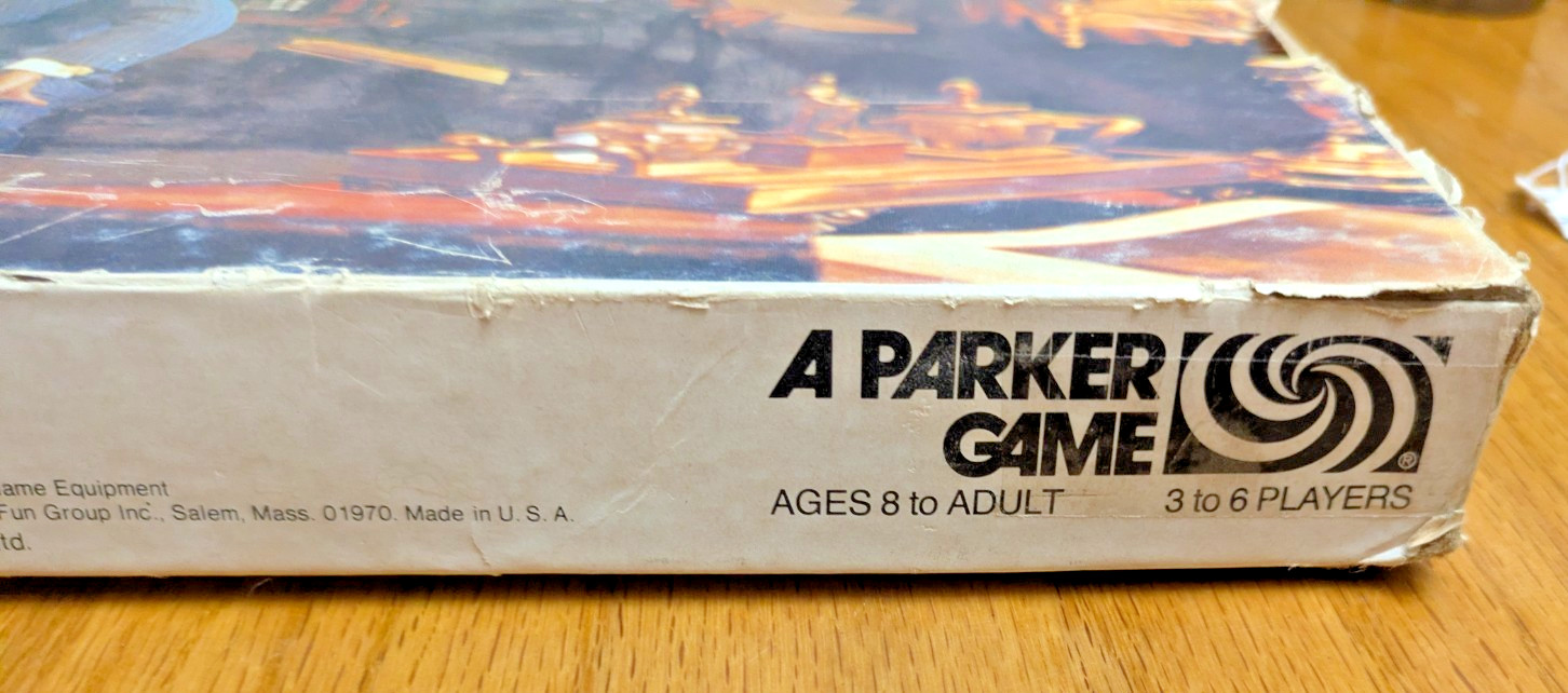 Vintage 1972 Parker Brothers Detective Board Game CLUE No. 45 – Complete