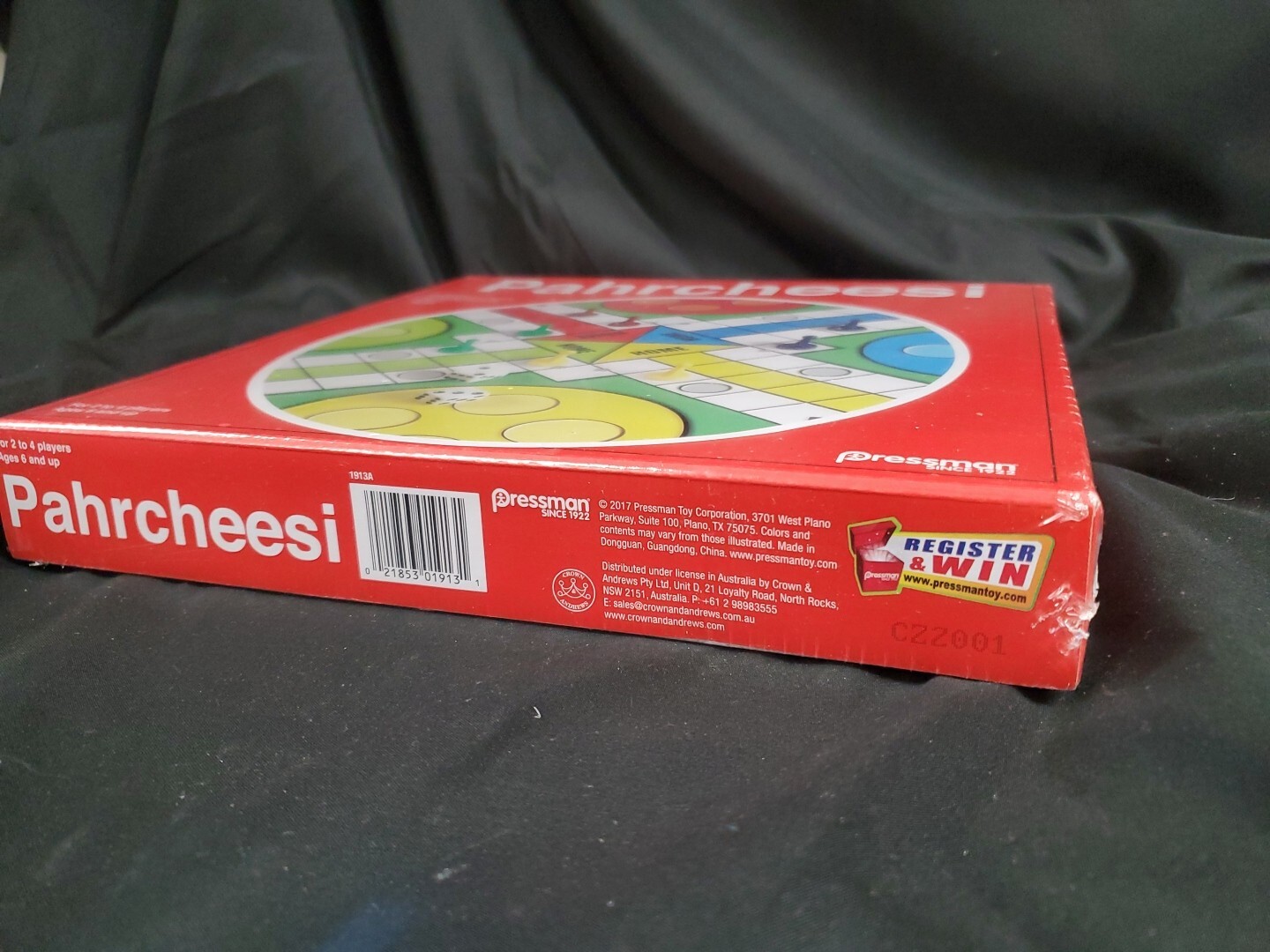 Pahrcheesi Board Game 2-4 Players Pressman NEW Sealed