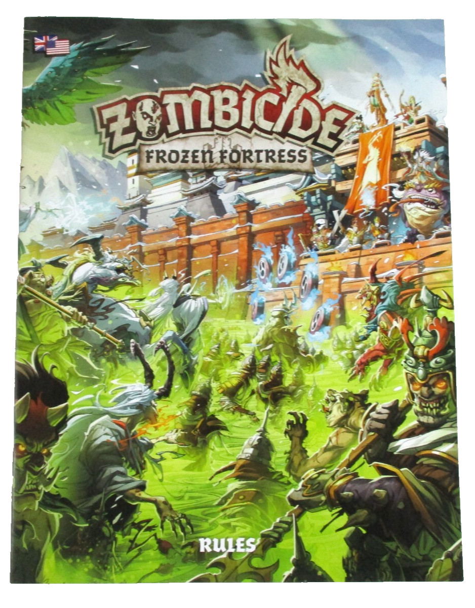ZOMBICIDE: White Death Frozen Fortress GAME BOX REPLACEMENT C-Mon NEW!!