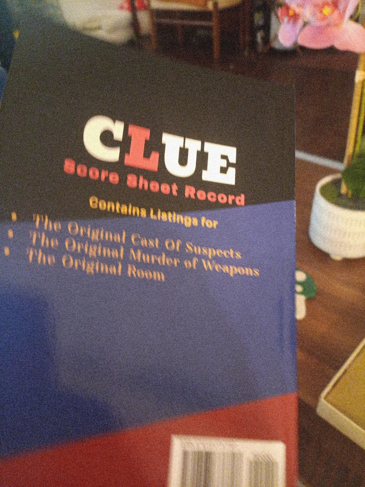 1963 CLUE Detective BOARD GAME Parker Bros. 100% COMPLETE