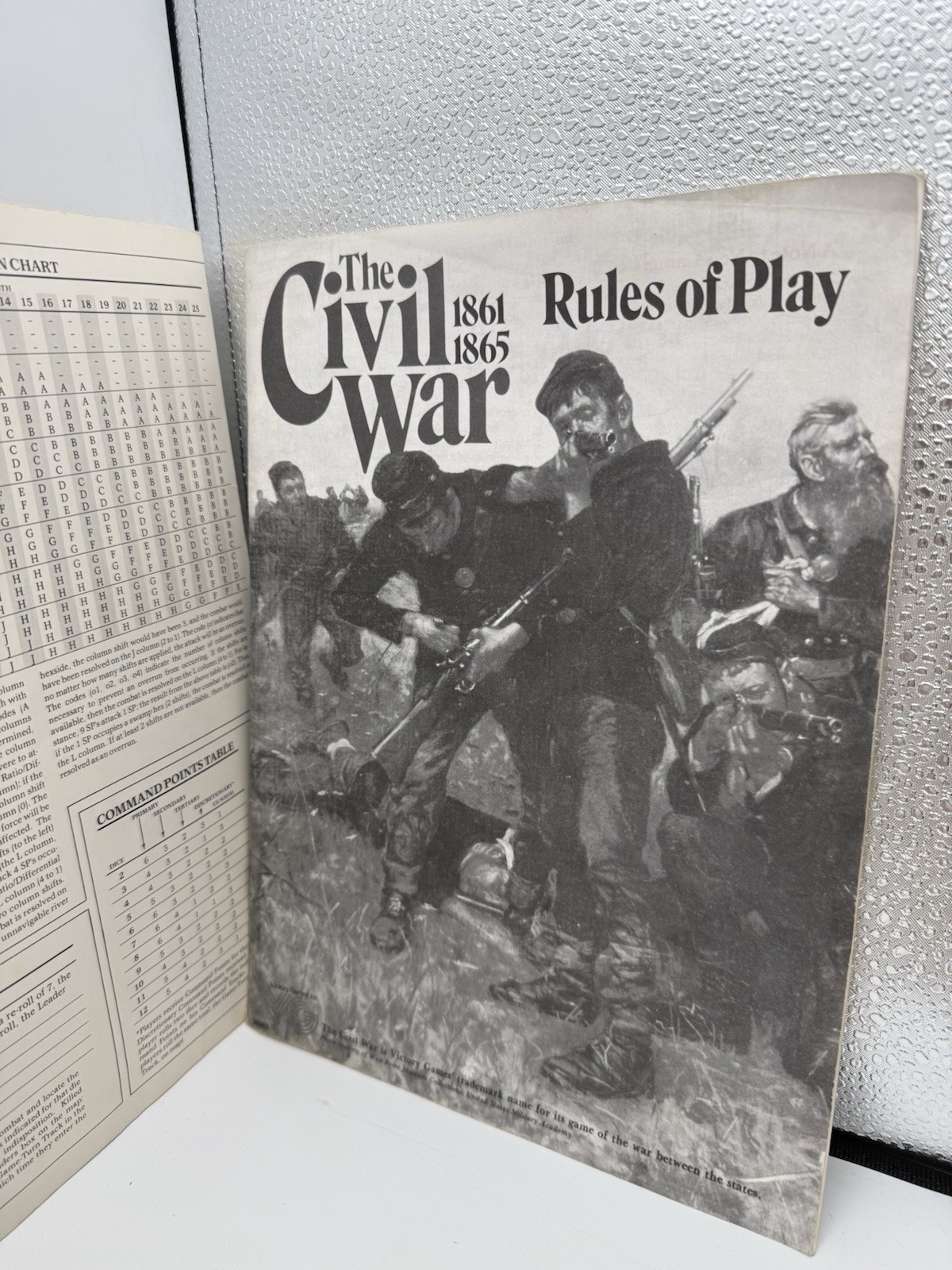The Civil War 1861-1865 War Board Game in Original Box- 1983 Vintage- COMPLETE