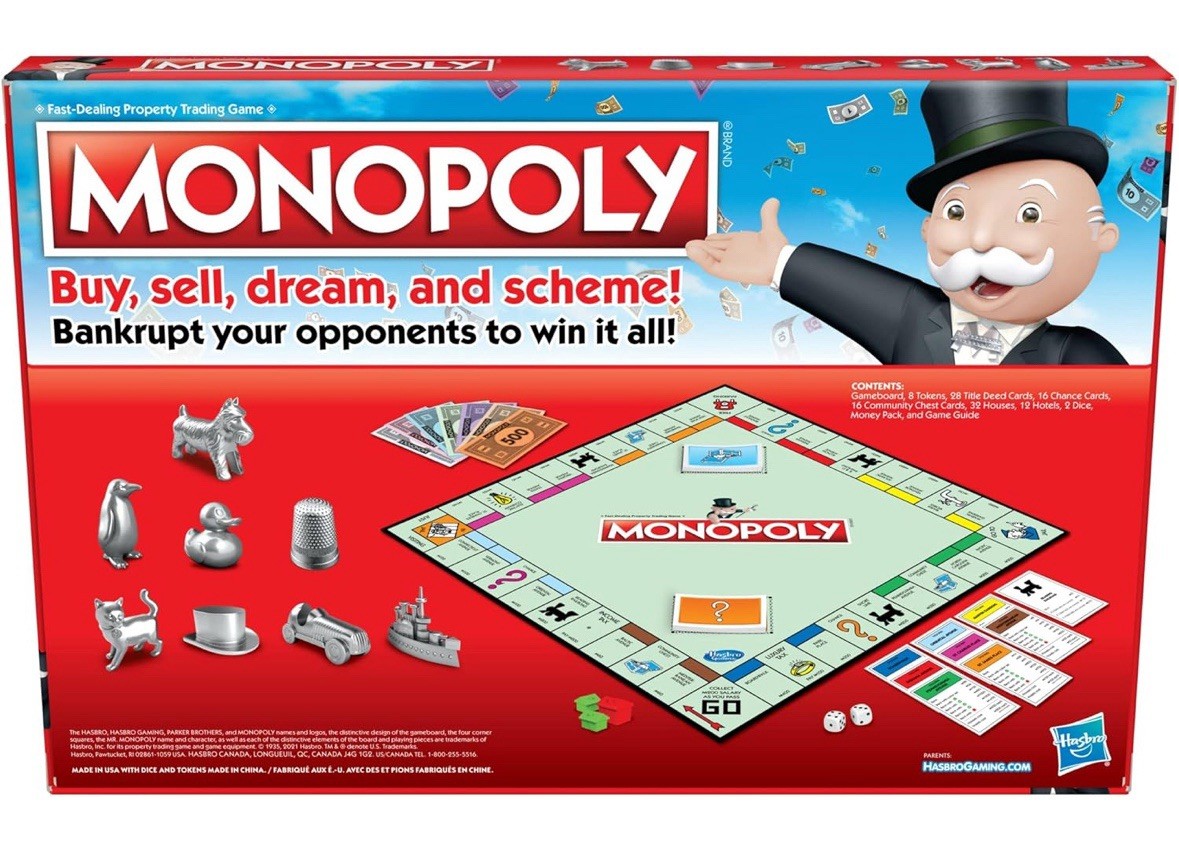 Monopoly Game – Family Board Games for 2 to 6 Players & Kids, BRAND NEW, SEALED!