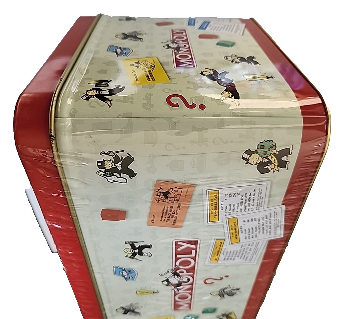 Popcorn Filled Limited Edition Monopoly Advertising Tin NOS Sealed