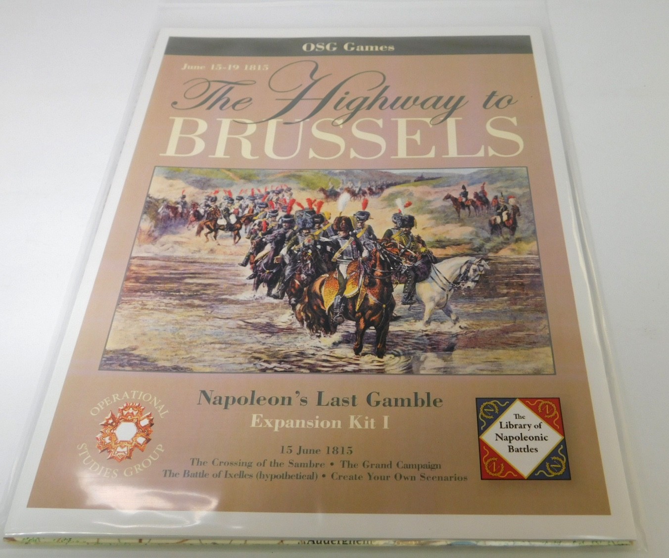 Napoleon’s Last Gamble Exp. Kit I Highway to Brussels by OSG Operational Studies
