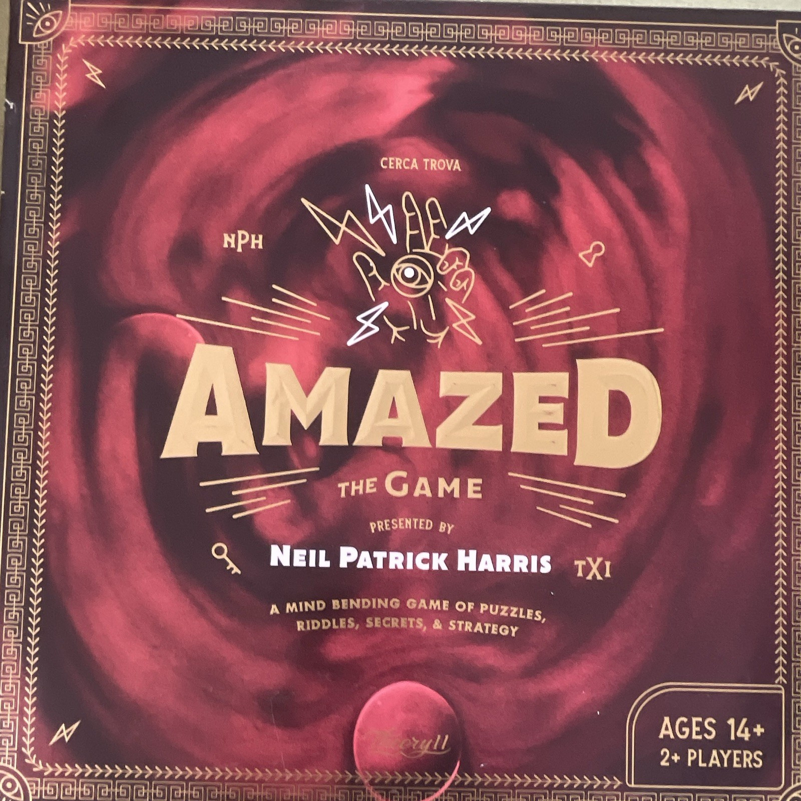 theory11 Amazed The Game Strategy Puzzle Neil Patrick Harris 2+ Players 14+