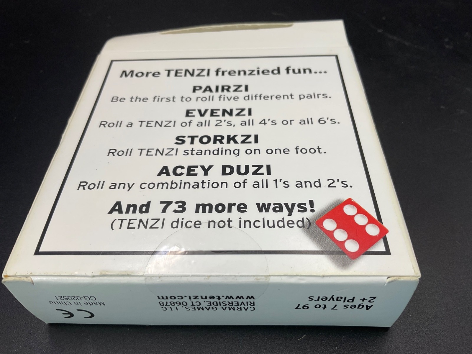 tenzi dice game NIB, Sealed