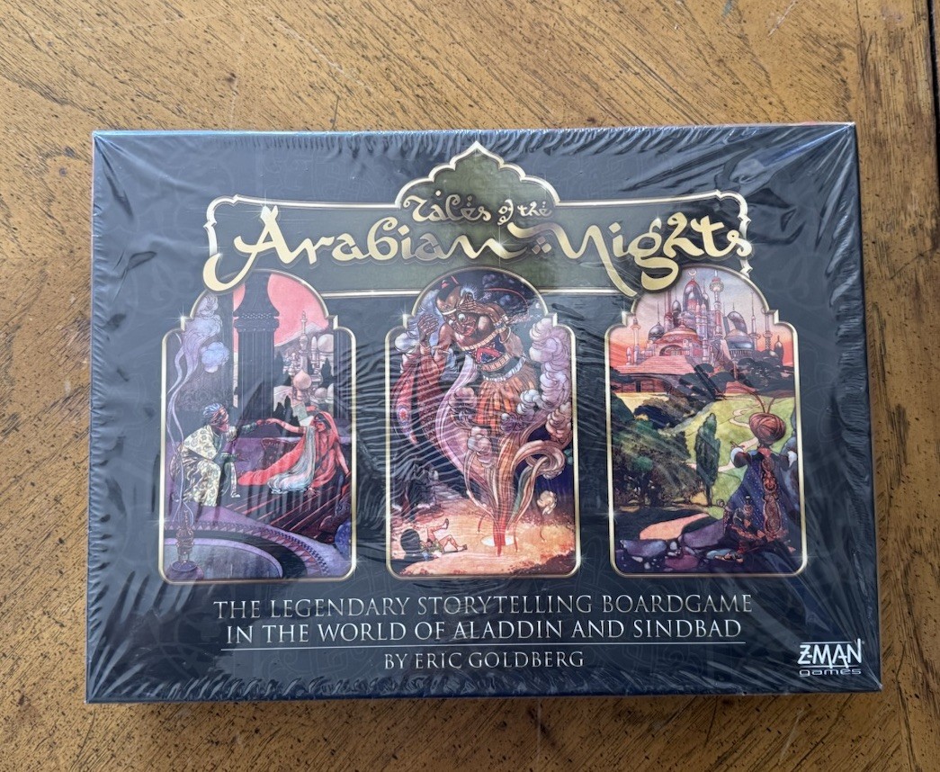 Z-Man Games Tales of the Arabian Nights Board Game 2009 Complete Set VGC+