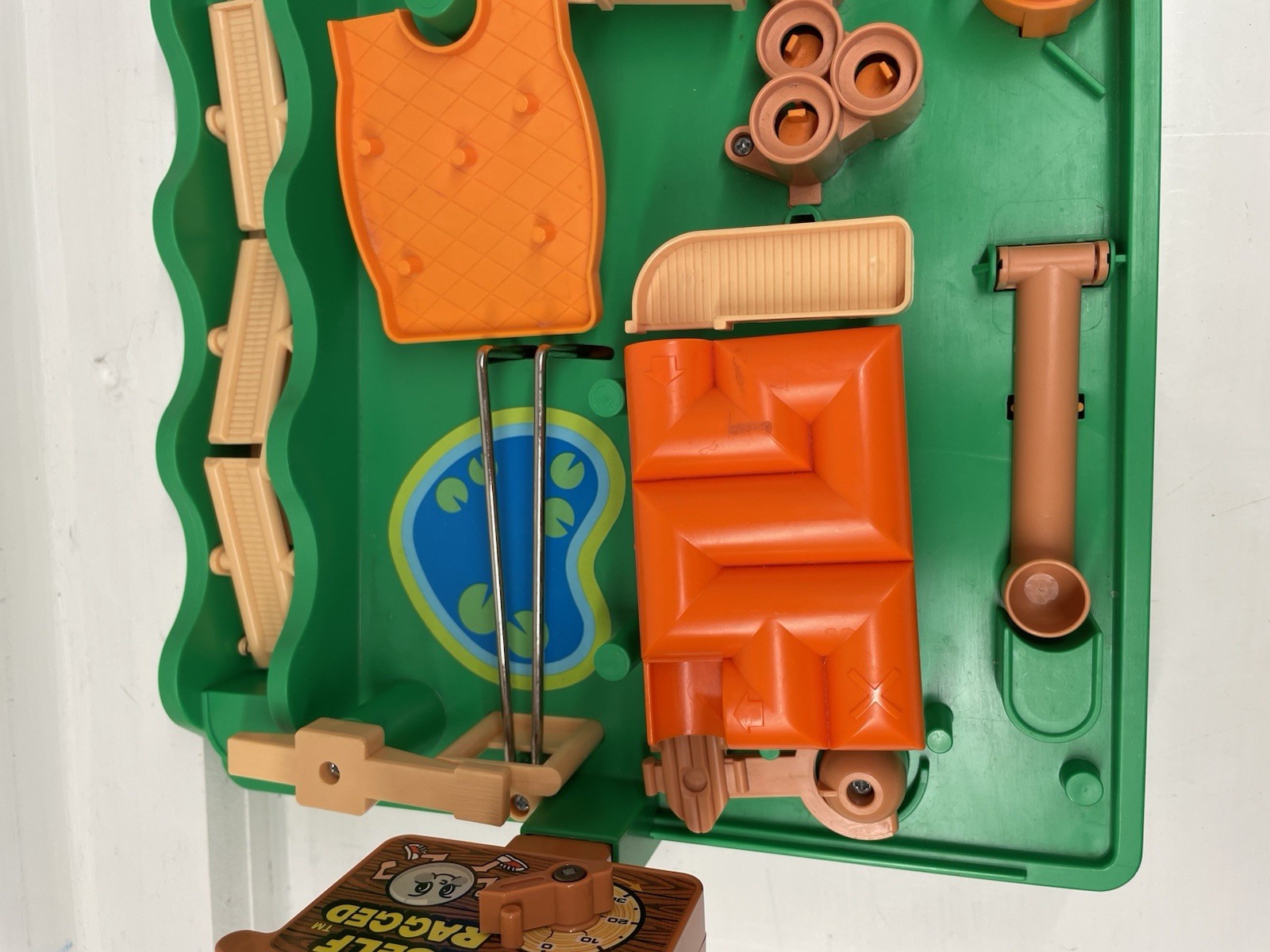 Vintage 1979 Run Yourself Ragged TOMY Maze Game Rugged Obstacle Course