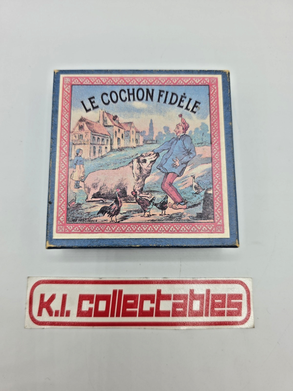 Le Cochon Fidele “The Faithful Pig” Dexterity Game