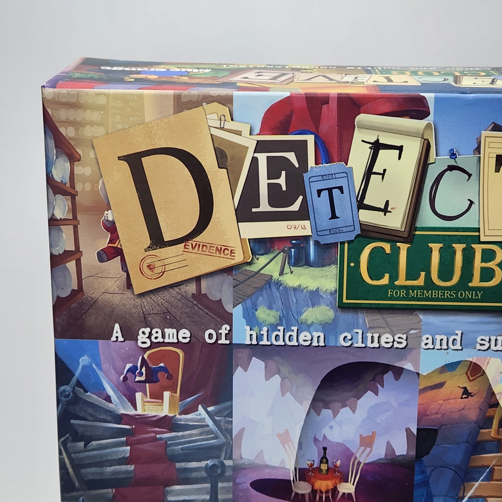 2019 Blue Orange Games Detective Club Board Game (Factory Sealed)