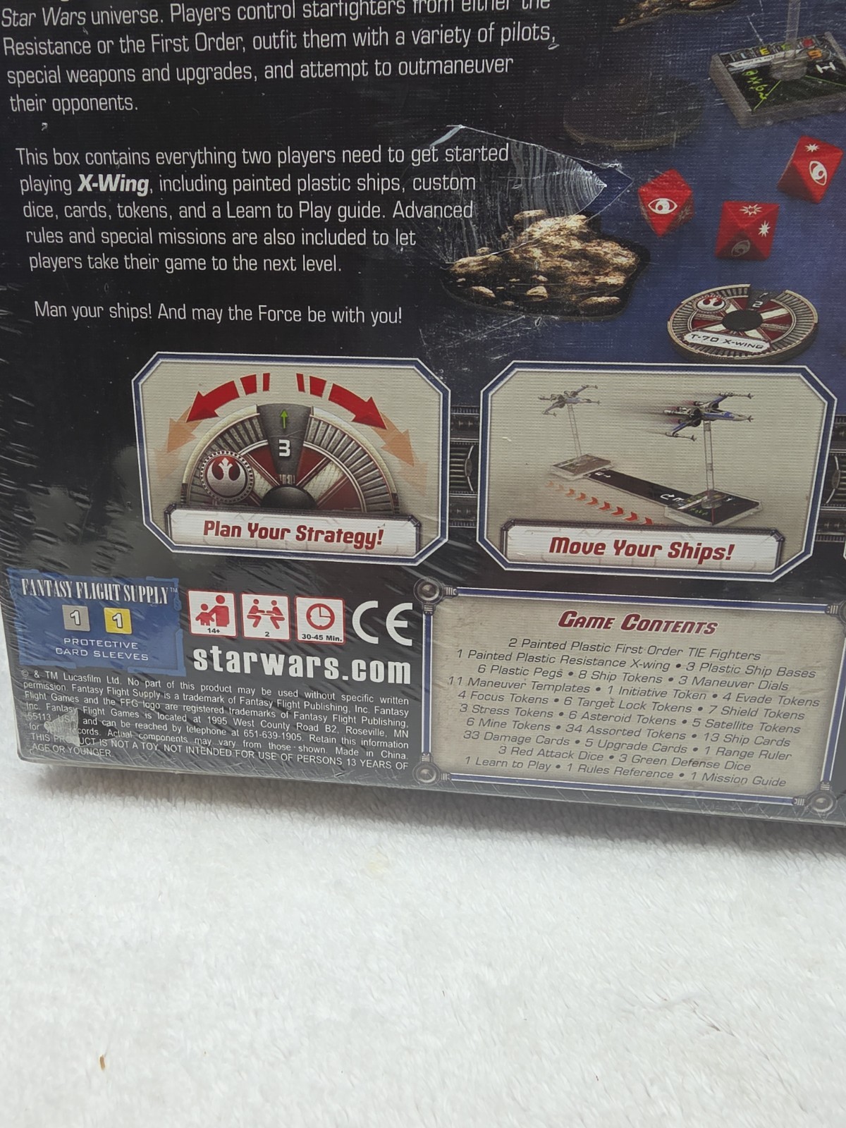 Star Wars X-Wing Miniatures Game – X-WING THE FORCE AWAKENS CORE SET Sealed