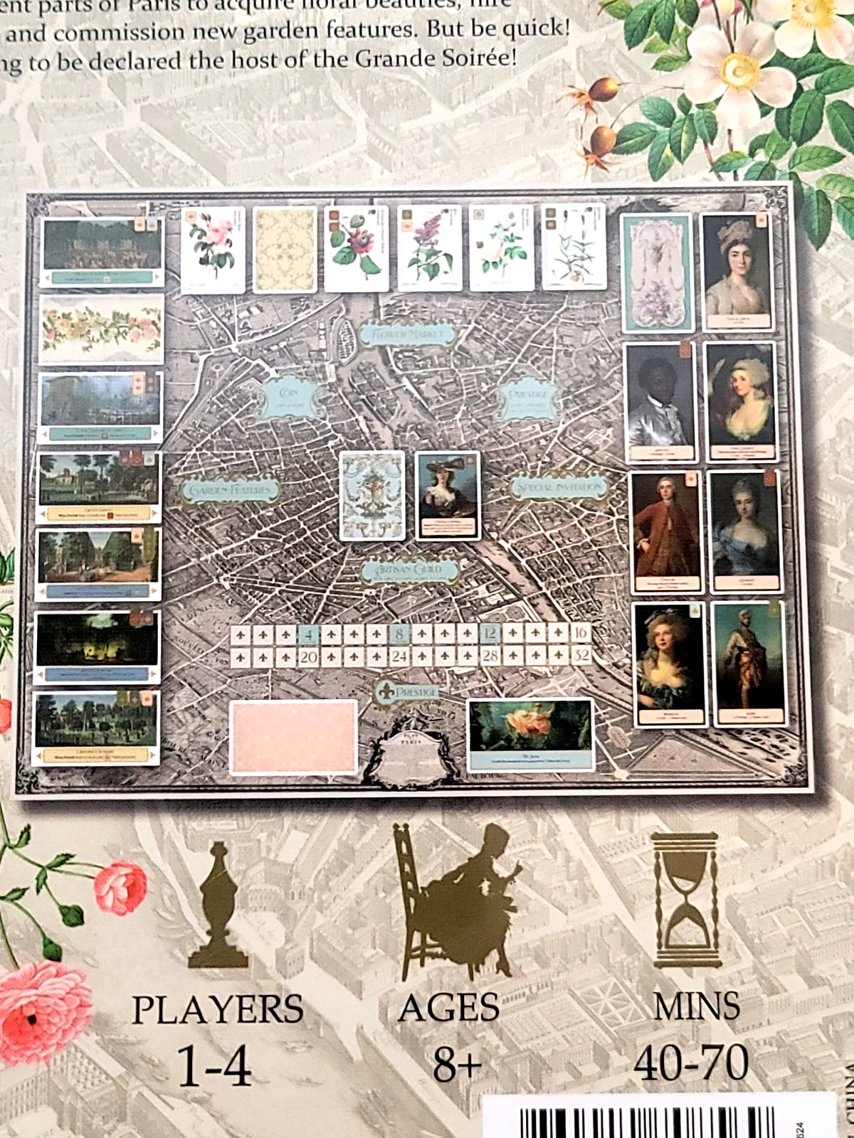 La Fleur Rococo Gardens Game 2019 New Sealed 18th Century Extravagant Gardens