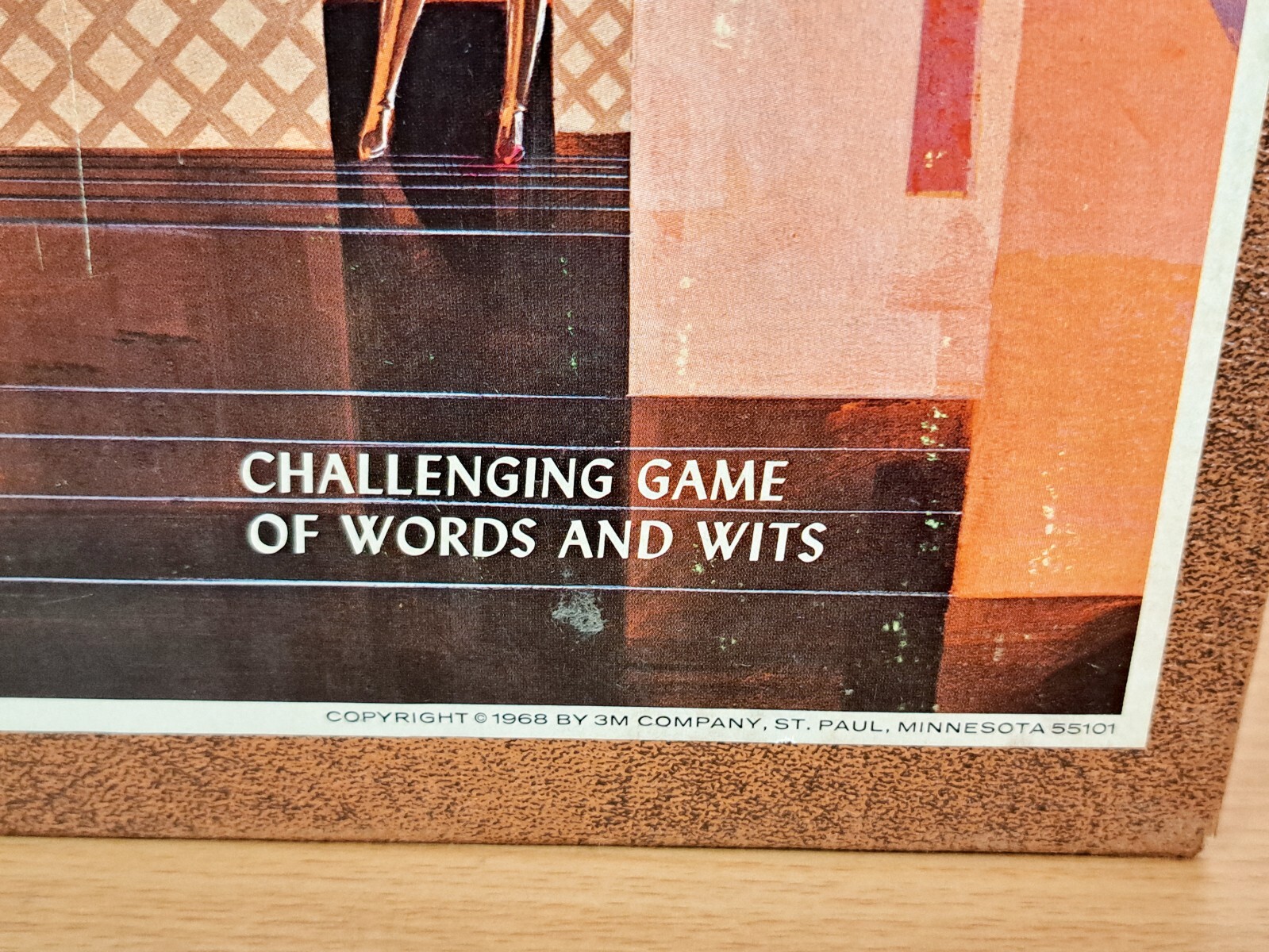 Foil 3M Bookshelf Game – 1968 – Complete Challenging Game of Words and Wits