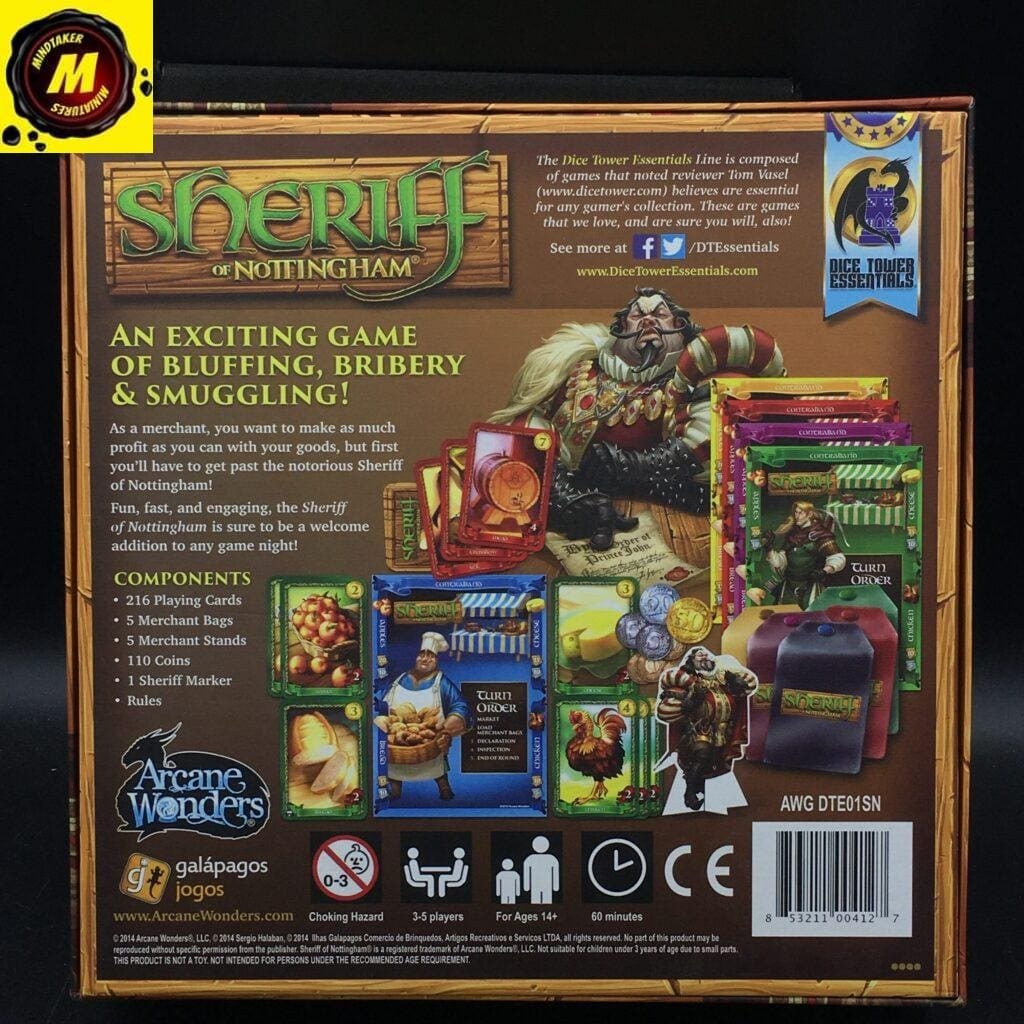 Sheriff of Nottingham (First Edition) – #90285 – Family Games