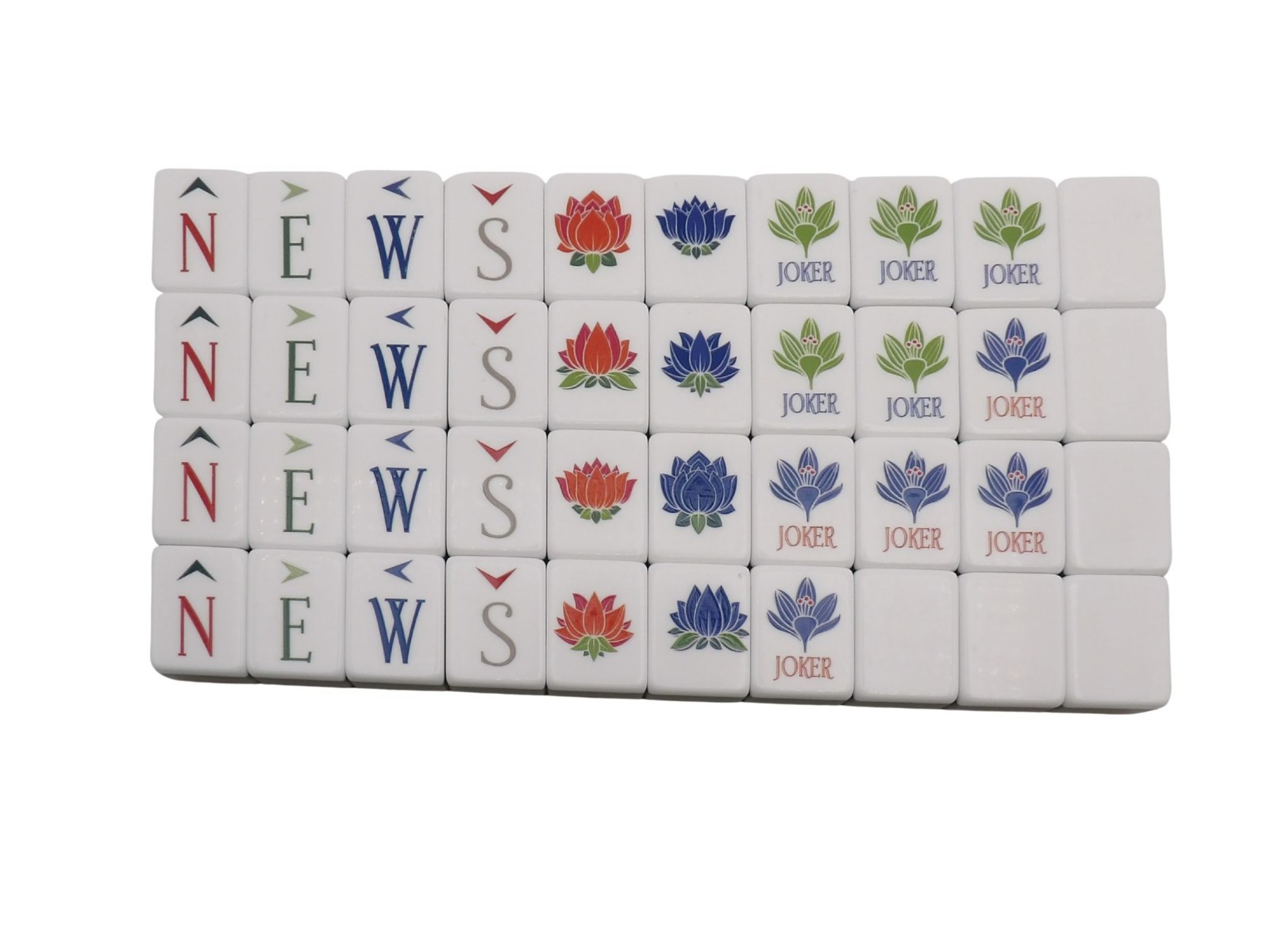 New Luxury Mahjong 160 Tile Acrylic Set Faux Burl Wood Backs Case Dice Bag