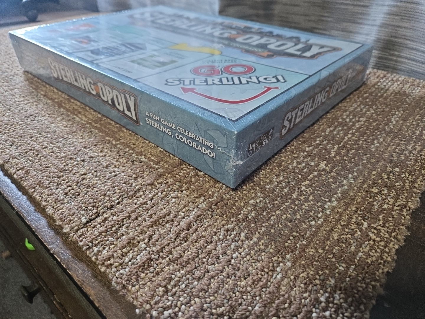 Sterling-Opoly Board Game Sterling Colorado CO Edition SEALED New Monopoly Style
