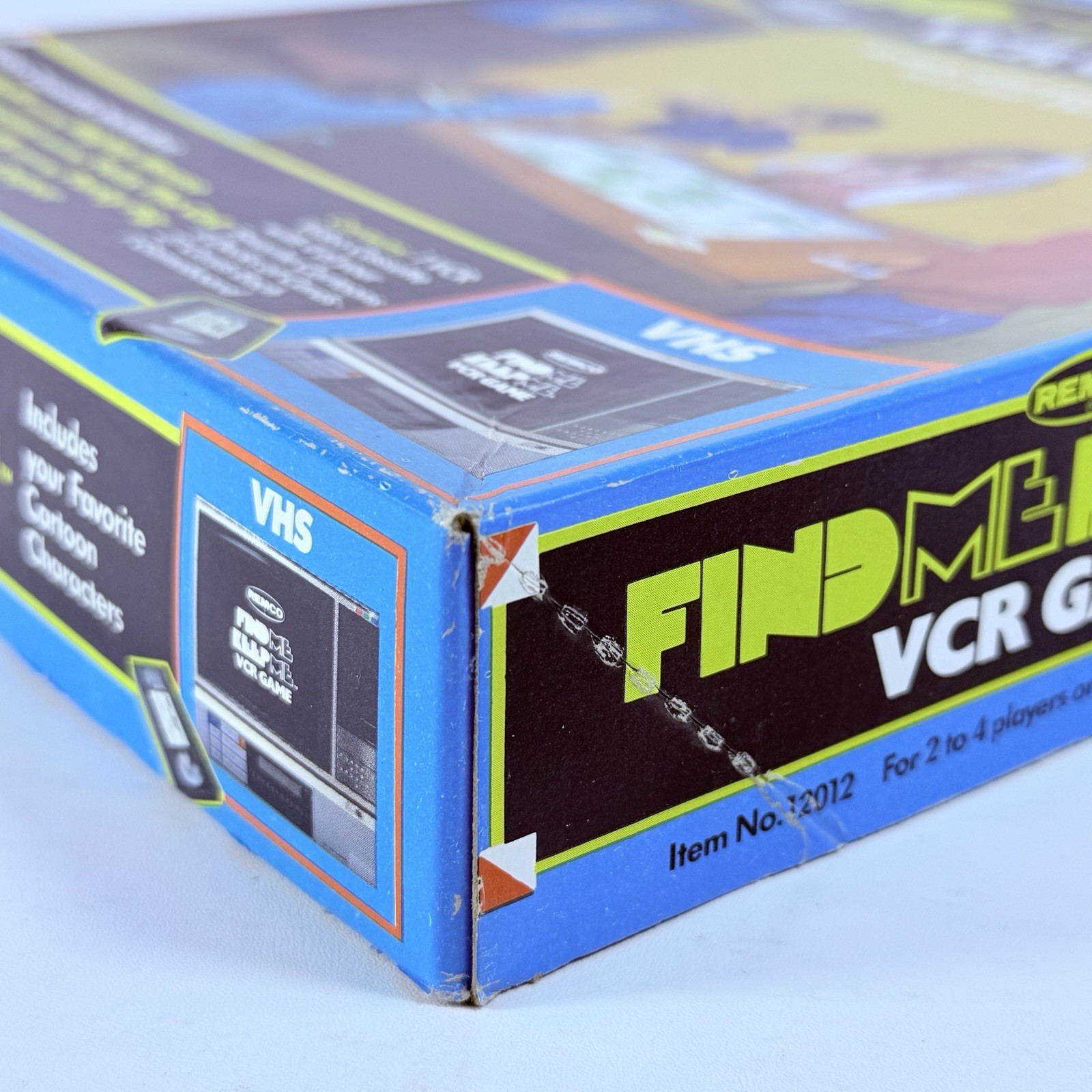 Find Me Keep Me VCR Game Remco Complete Rare Vintage VHS Board Game #12012 1986