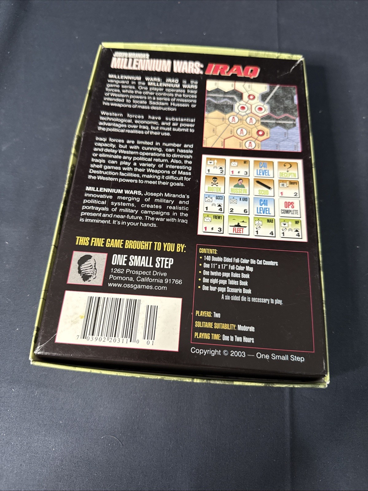 Millennium Wars: Iraq – One Small Step 2003 – Complete & Unpunched