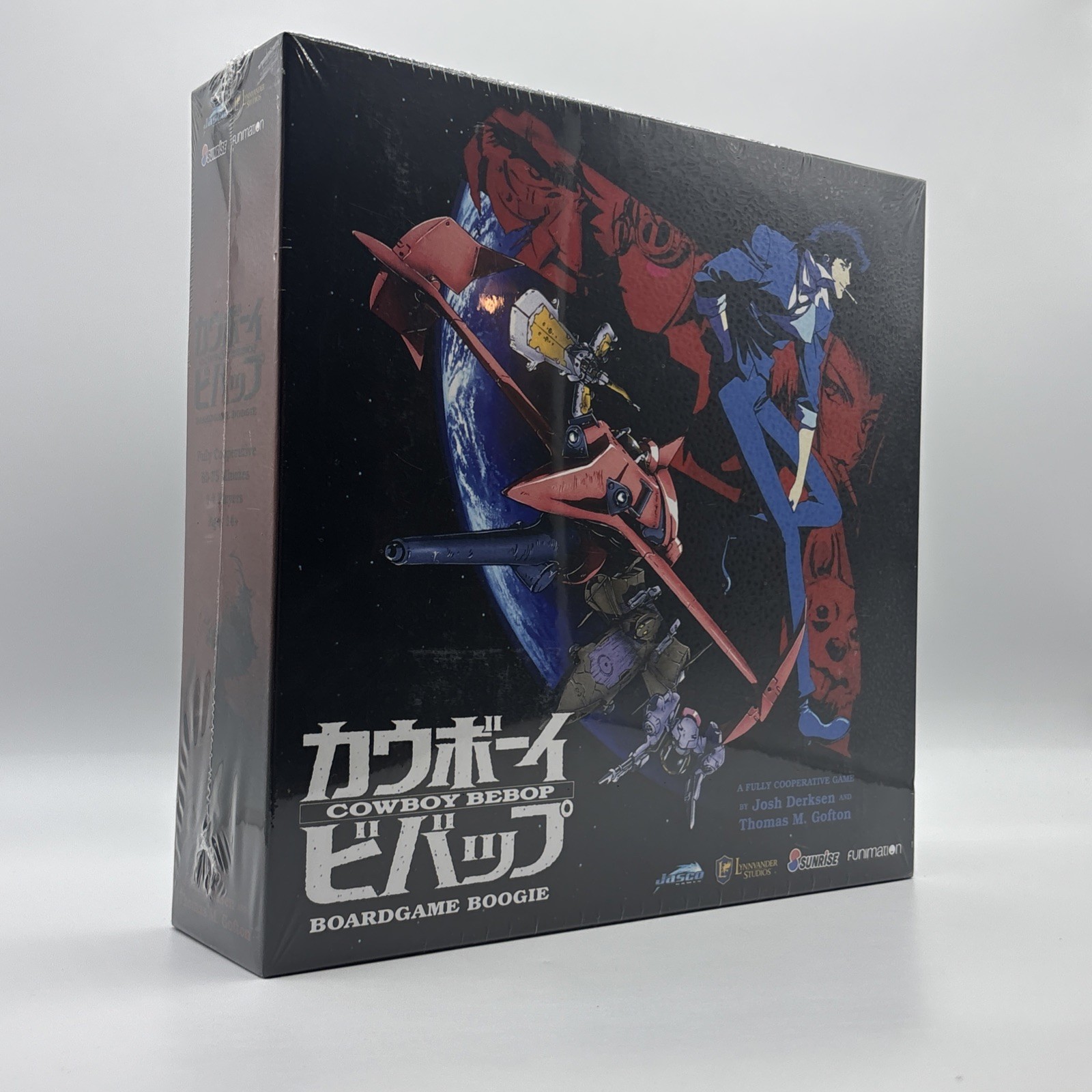Cowboy Bebop Boardgame Boogie Board Game Sealed 1-4 Players Cooperative Anime 🤠