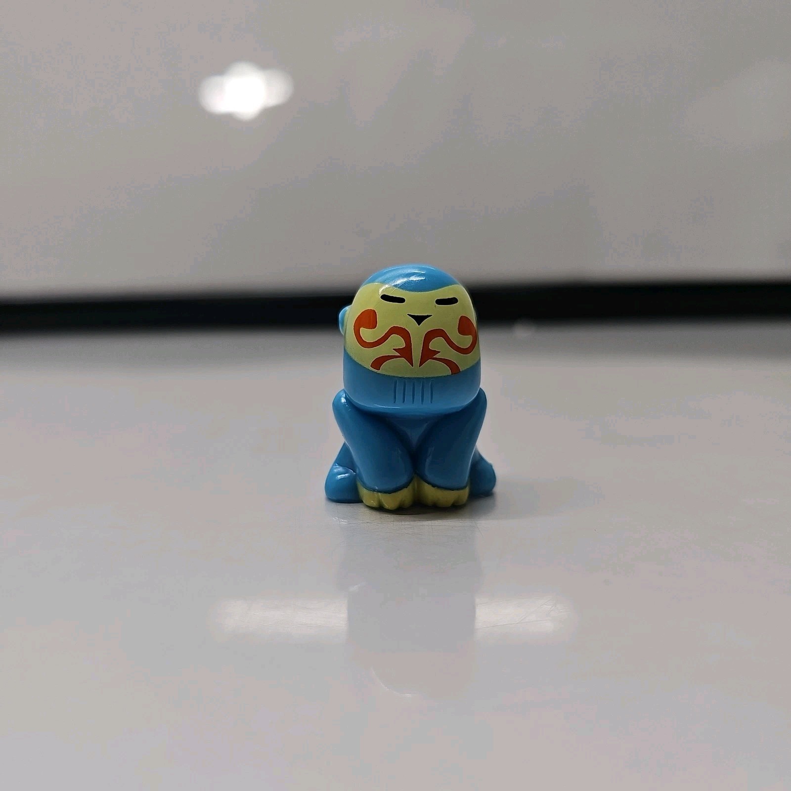Gogos Crazy Bones Light Blue Kemo Figure #9 Advanced Series