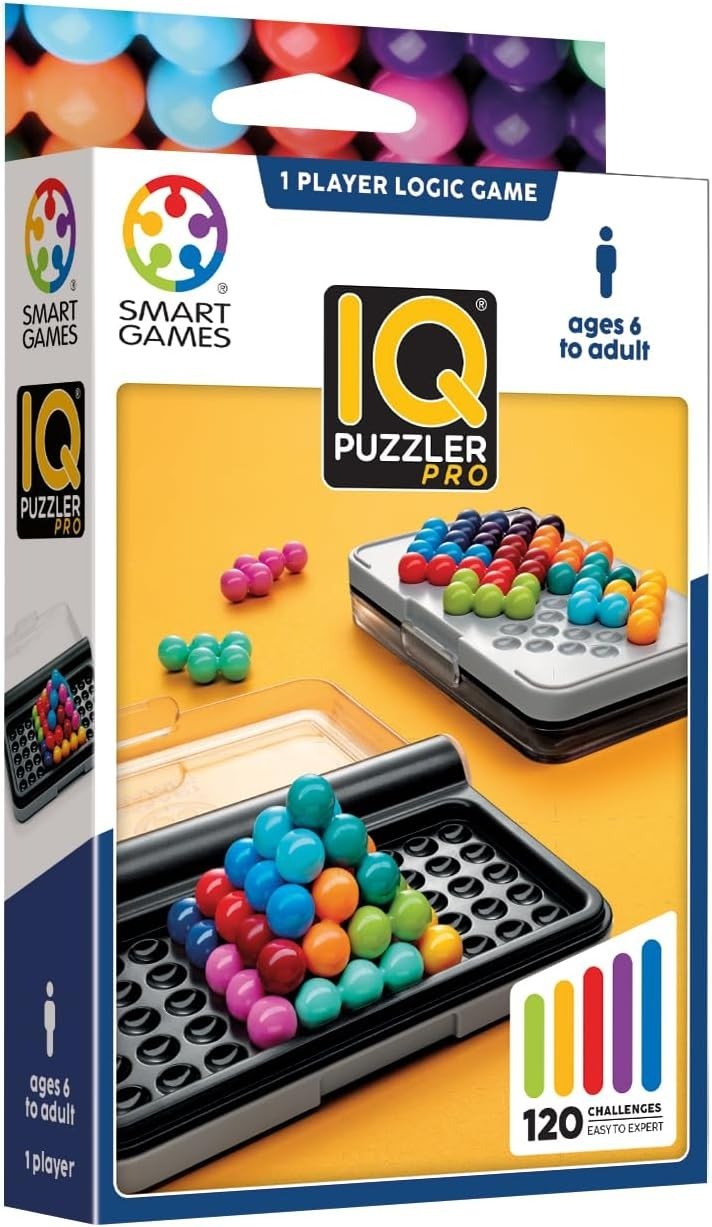 Enhance Logic & Problem Solving with IQ Puzzler Pro | 120 Skill-Building Puzzles