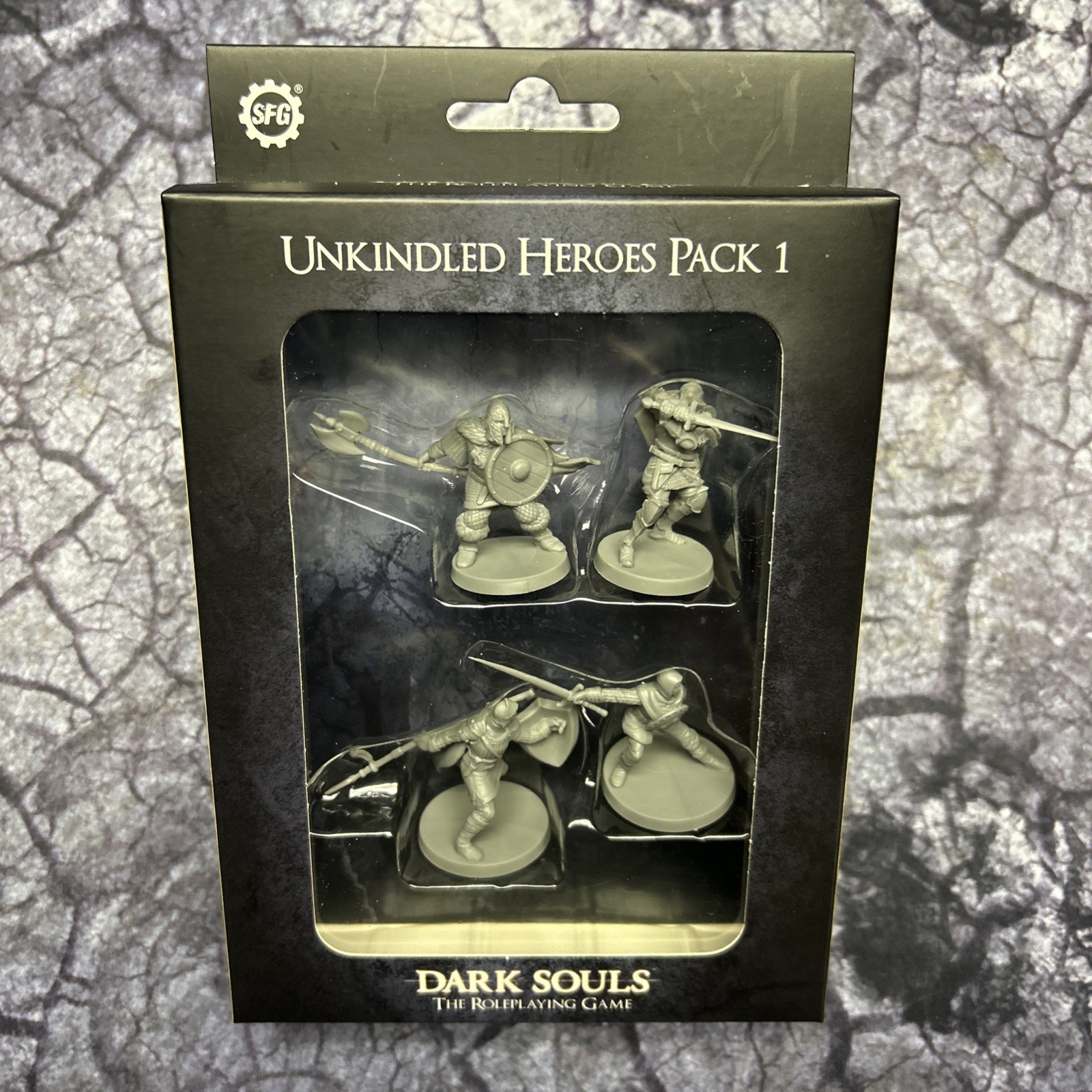 Dark Souls The Roleplaying Game – Unkindled Heroes Pack 1 – Steamforged Games