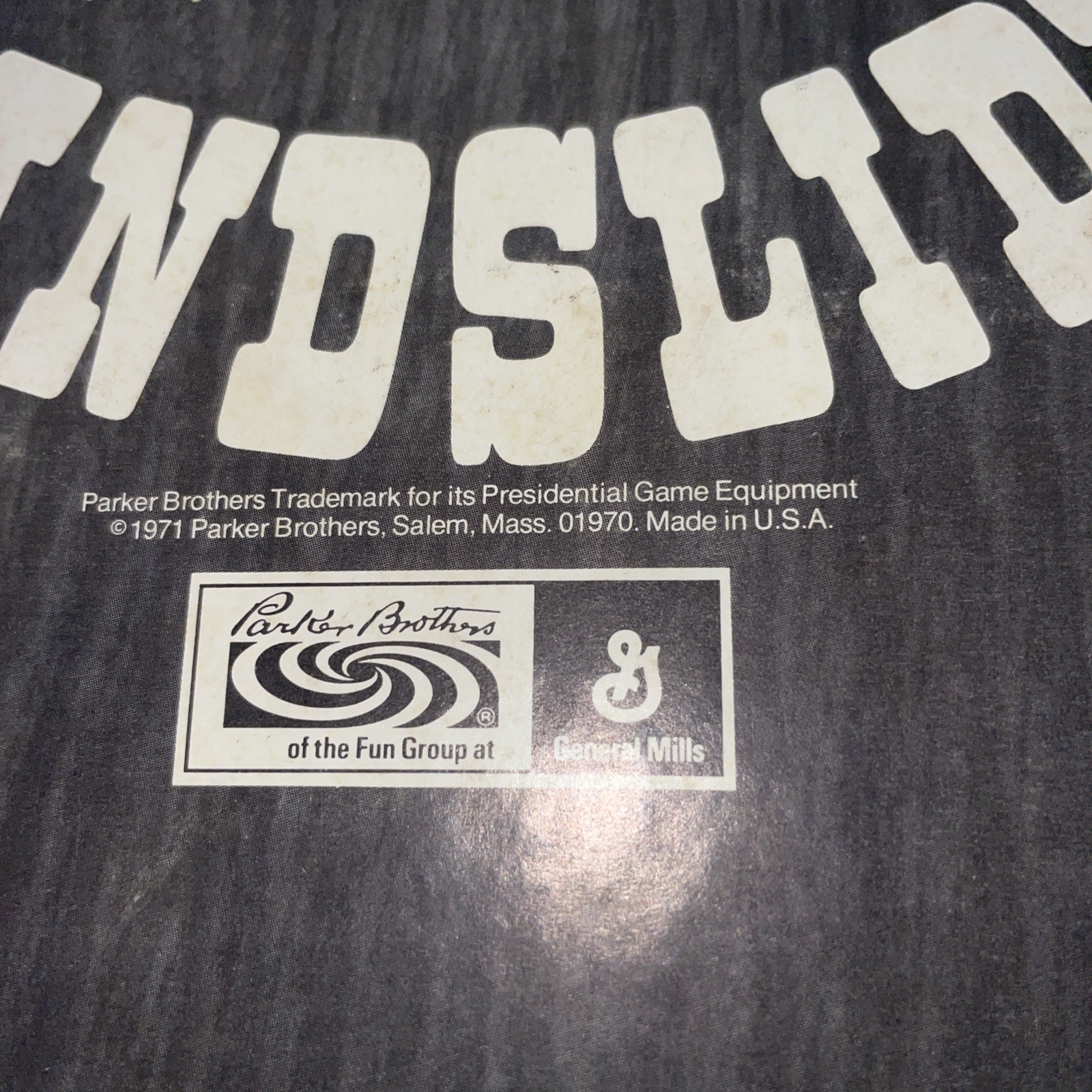 LANDSLIDE 1971 Parker Brothers Power Politics Board Game *100% Complete*