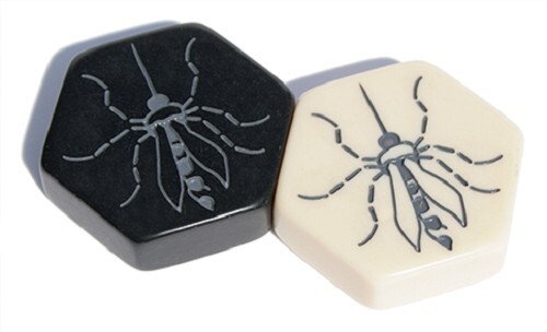 Hive 3 Expansion Set Ladybug Mosquito Pillbug Tile Game The Adds 6 Pieces Gen 42